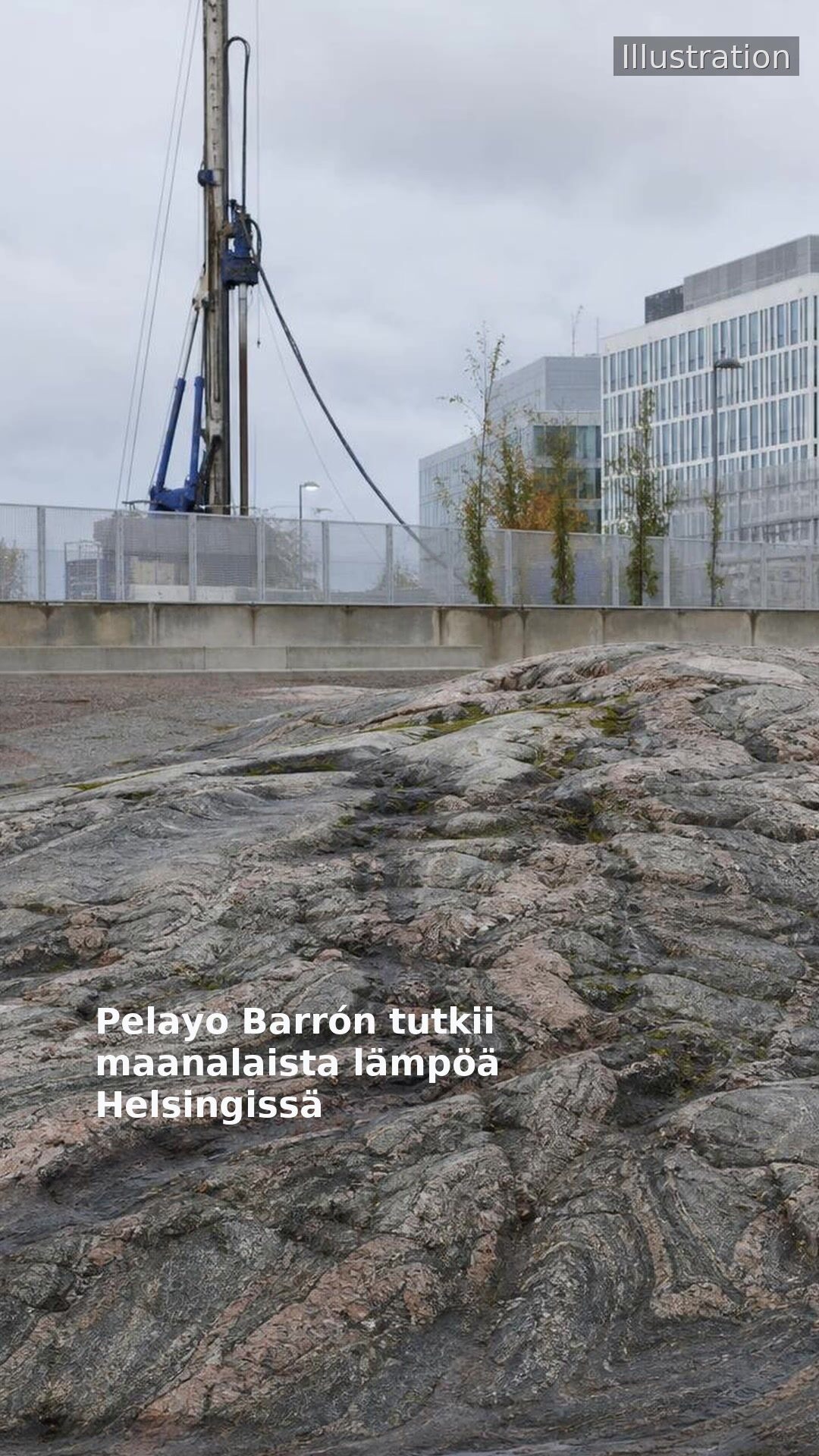 Pelayo Barrón tutkii maanalaista lämpöä Helsingissä