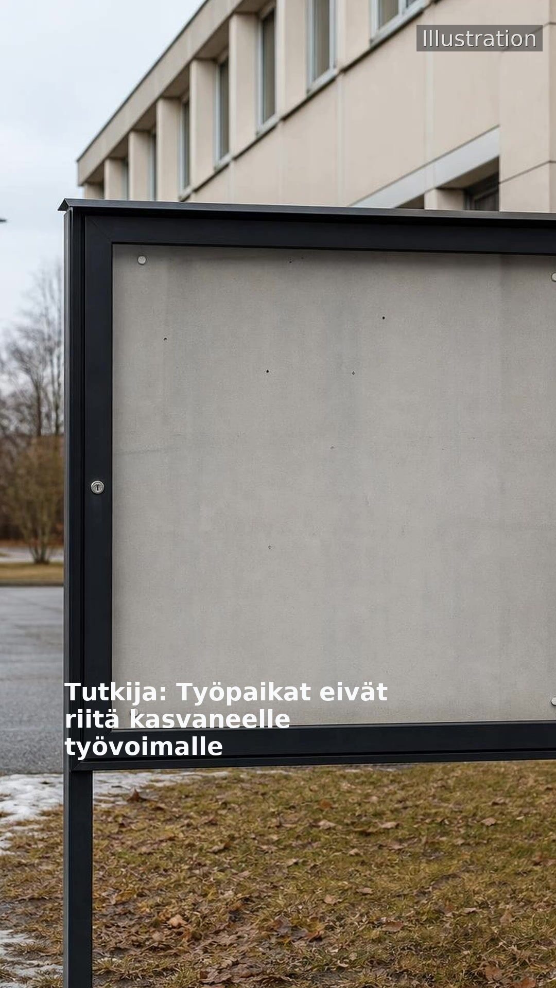 Tutkija: Työpaikat eivät riitä kasvaneelle työvoimalle