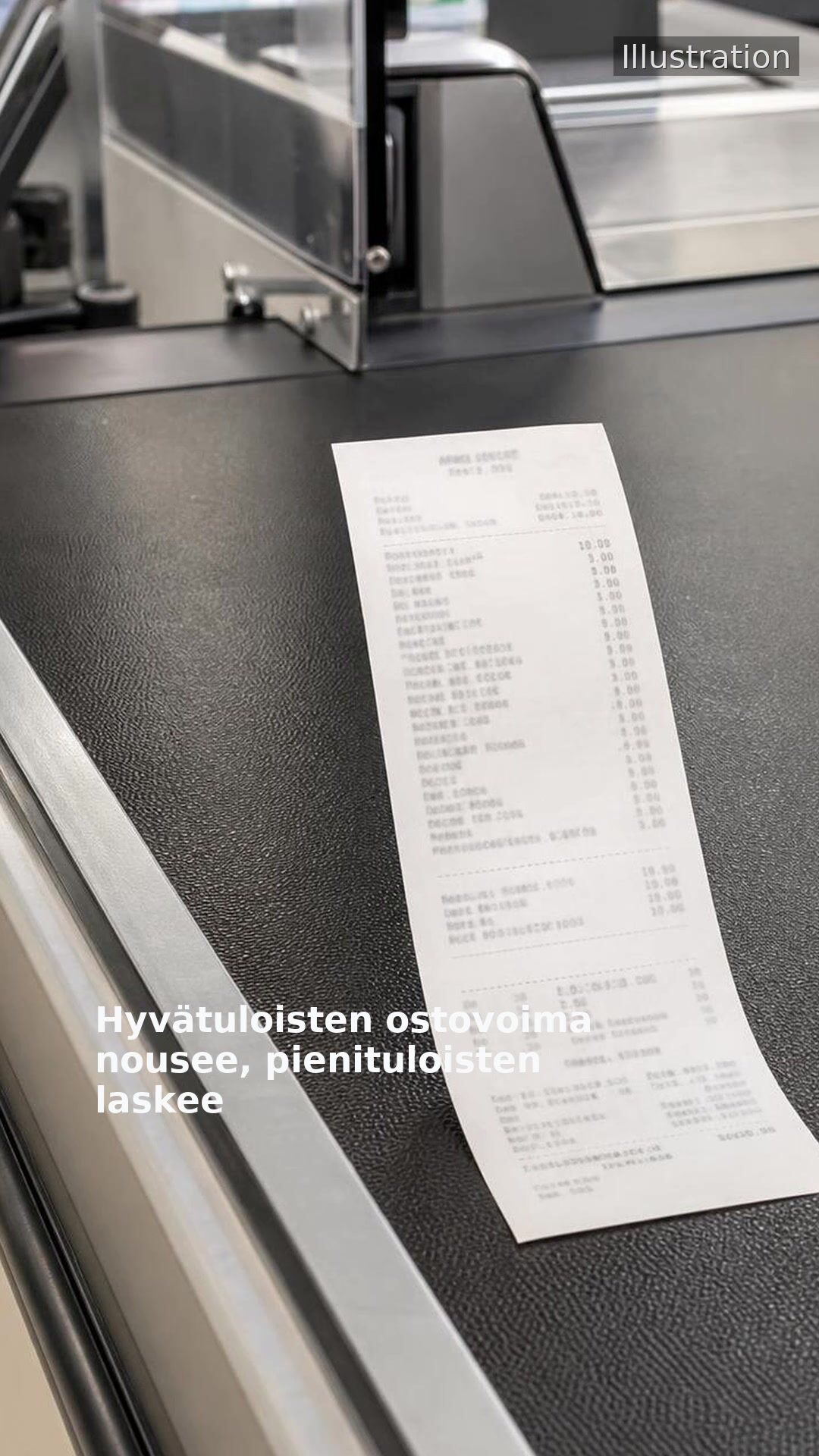 Hyvätuloisten ostovoima nousee, pienituloisten laskee