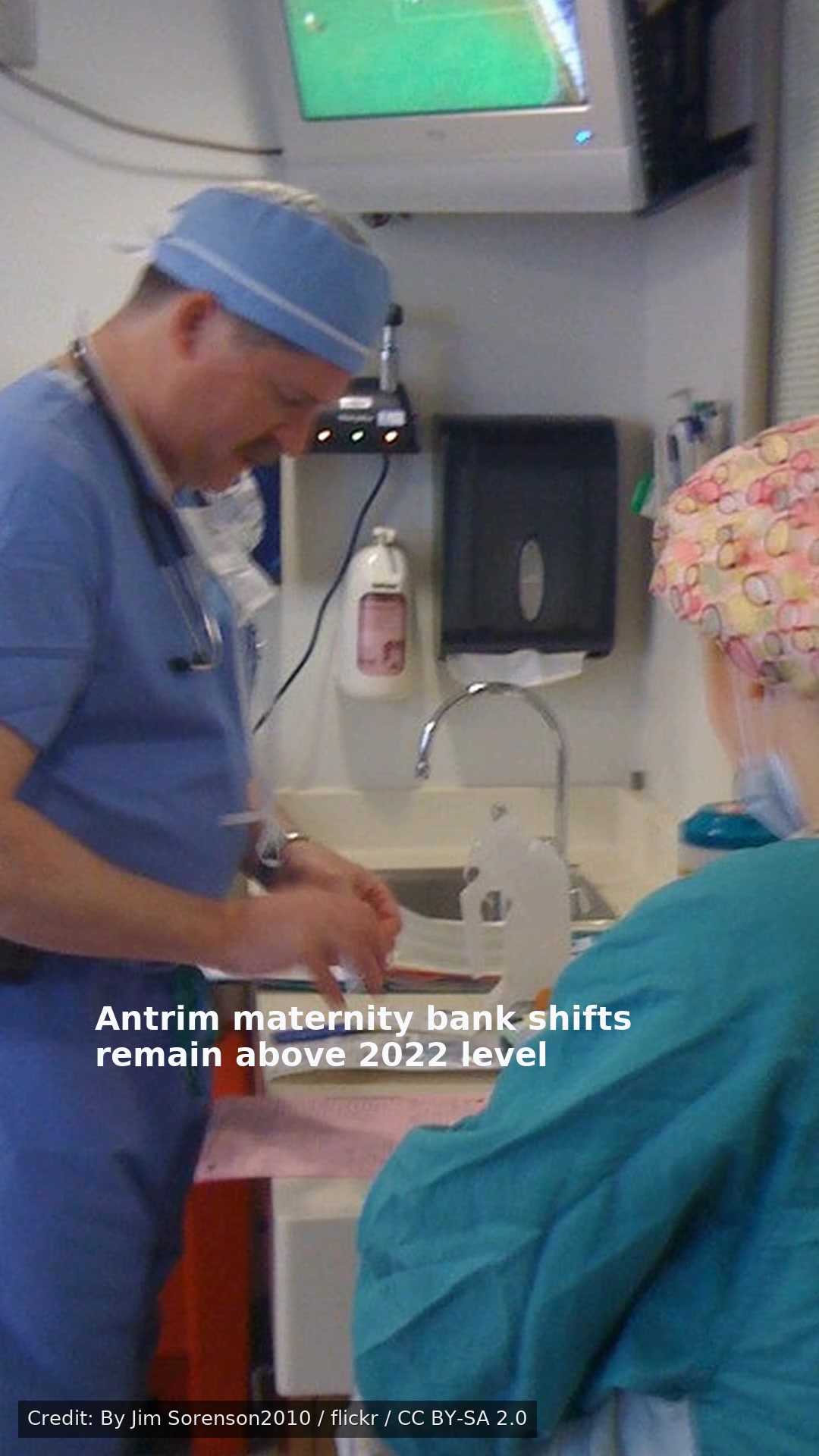 Antrim maternity bank shifts remain above 2022 level