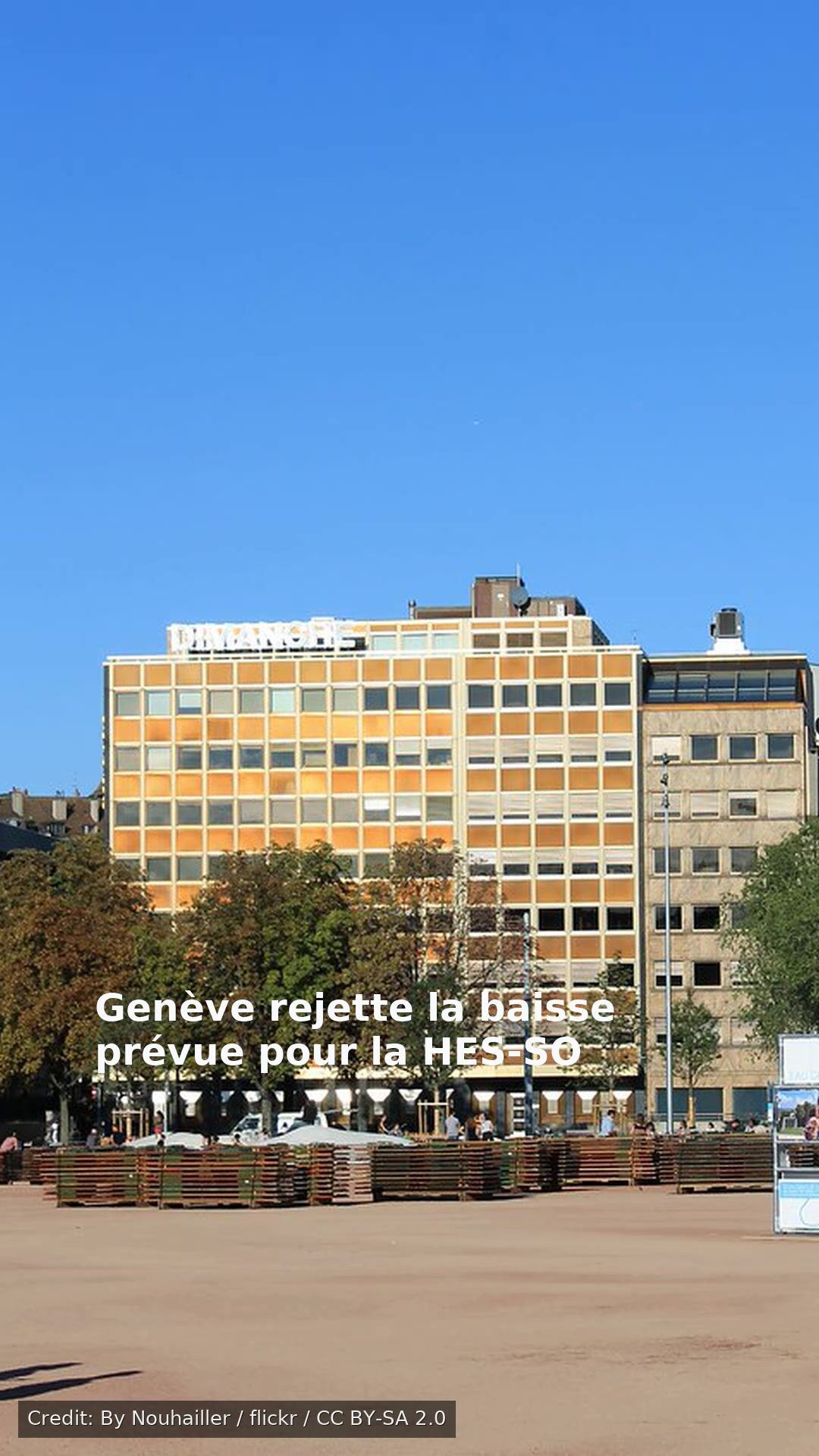Genève rejette la baisse prévue pour la HES-SO