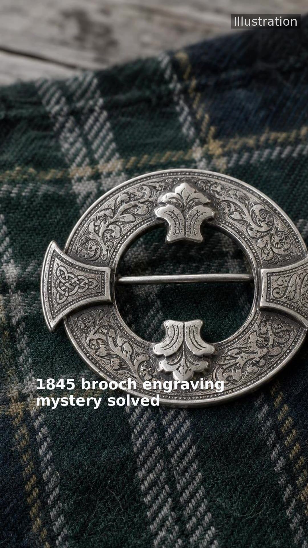 1845 brooch engraving mystery solved