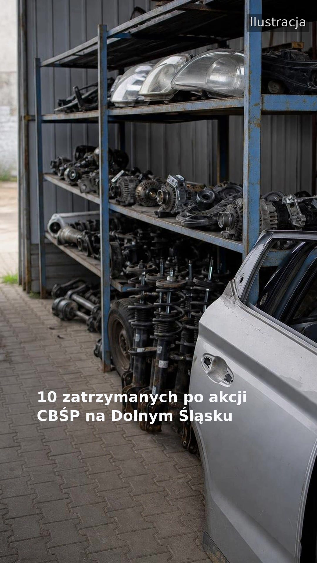 10 zatrzymanych po akcji CBŚP na Dolnym Śląsku