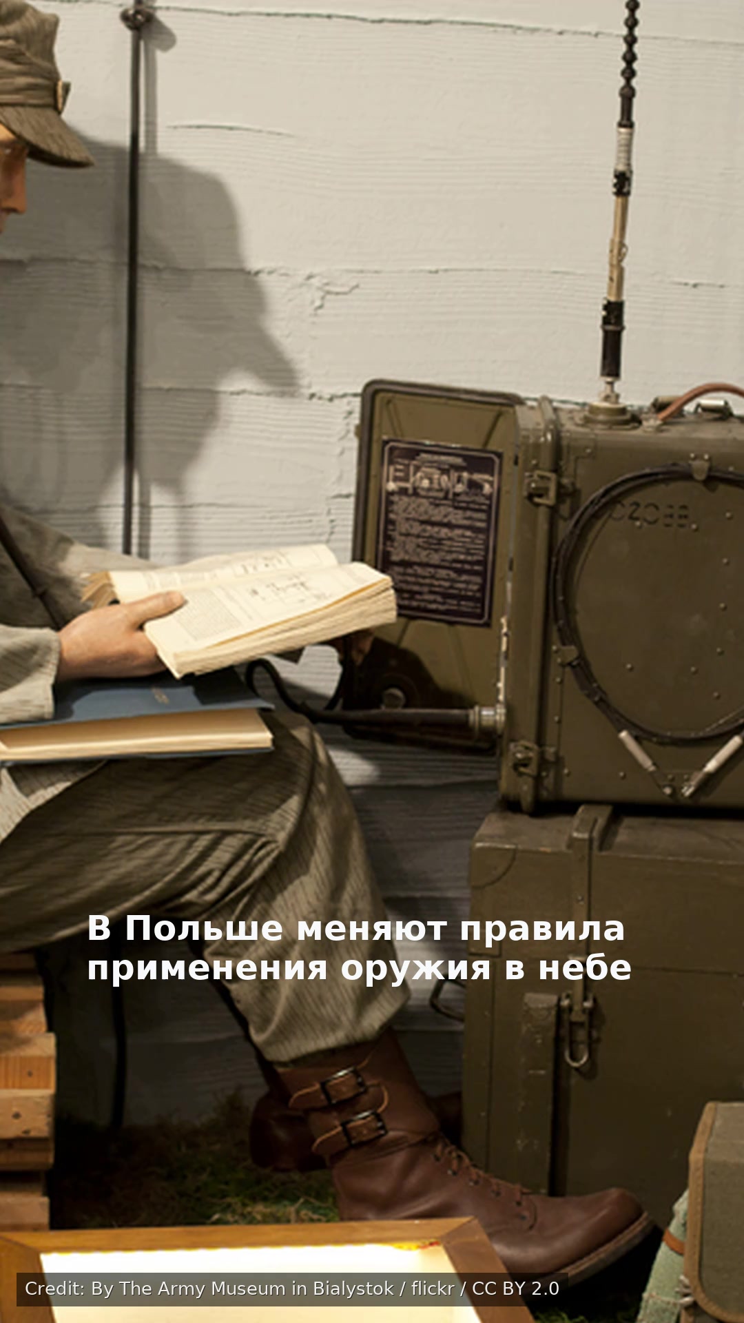 В Польше меняют правила применения оружия в небе