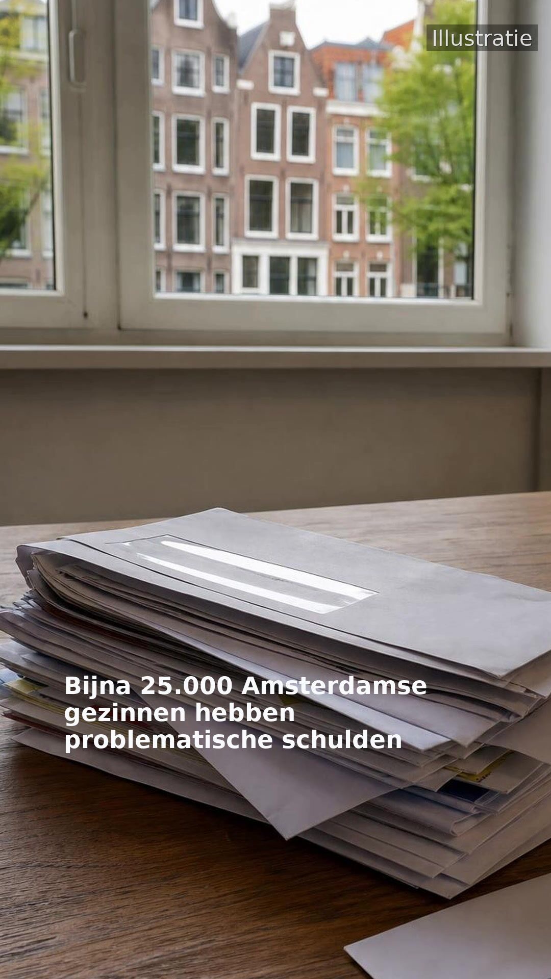 Bijna 25.000 Amsterdamse gezinnen hebben problematische schulden