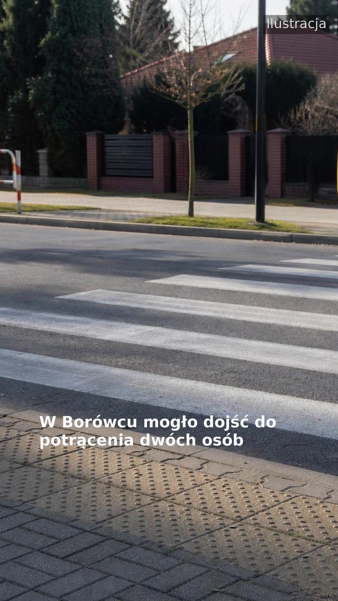 W Borówcu mogło dojść do potrącenia dwóch osób