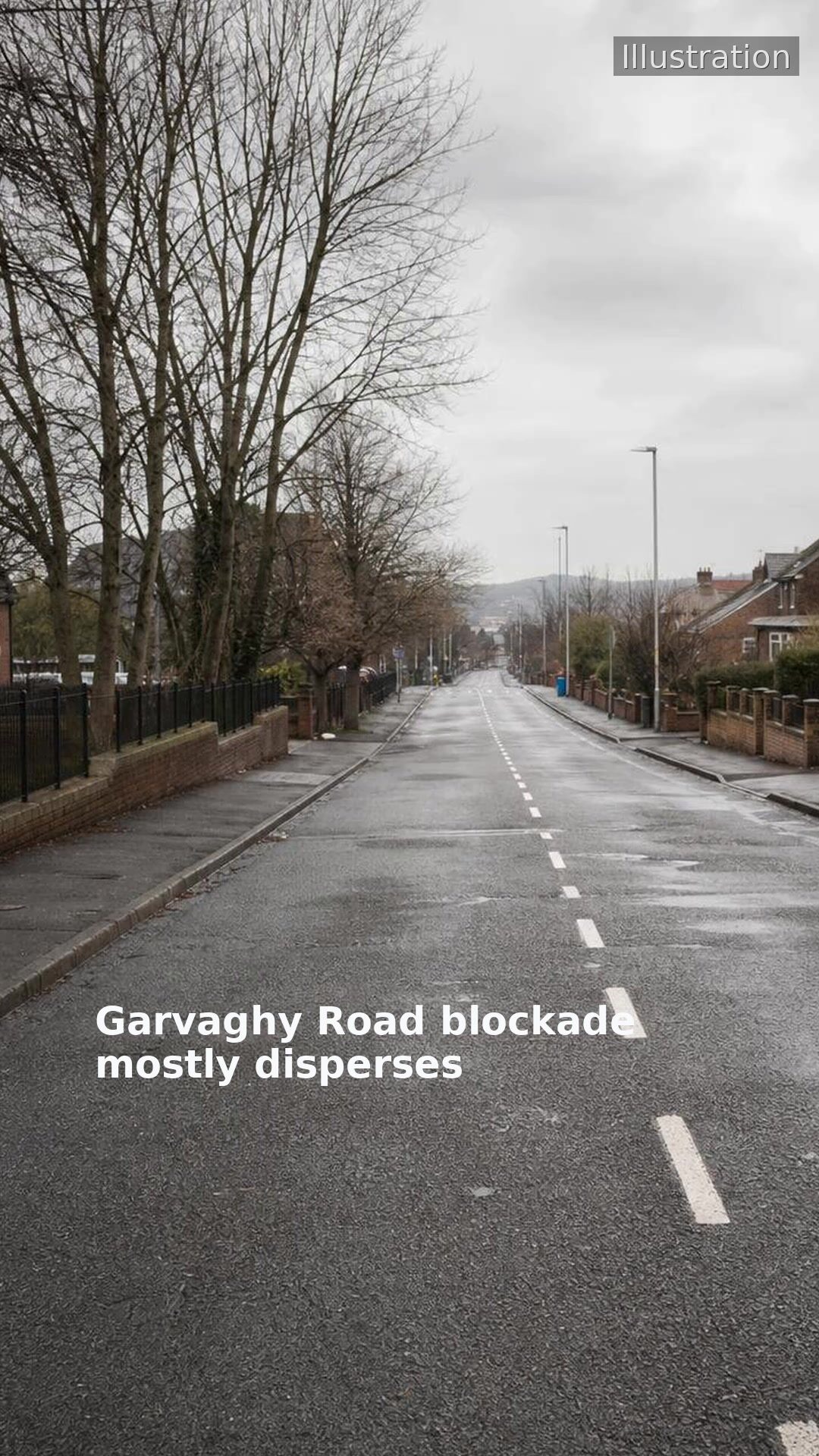 Garvaghy Road blockade mostly disperses