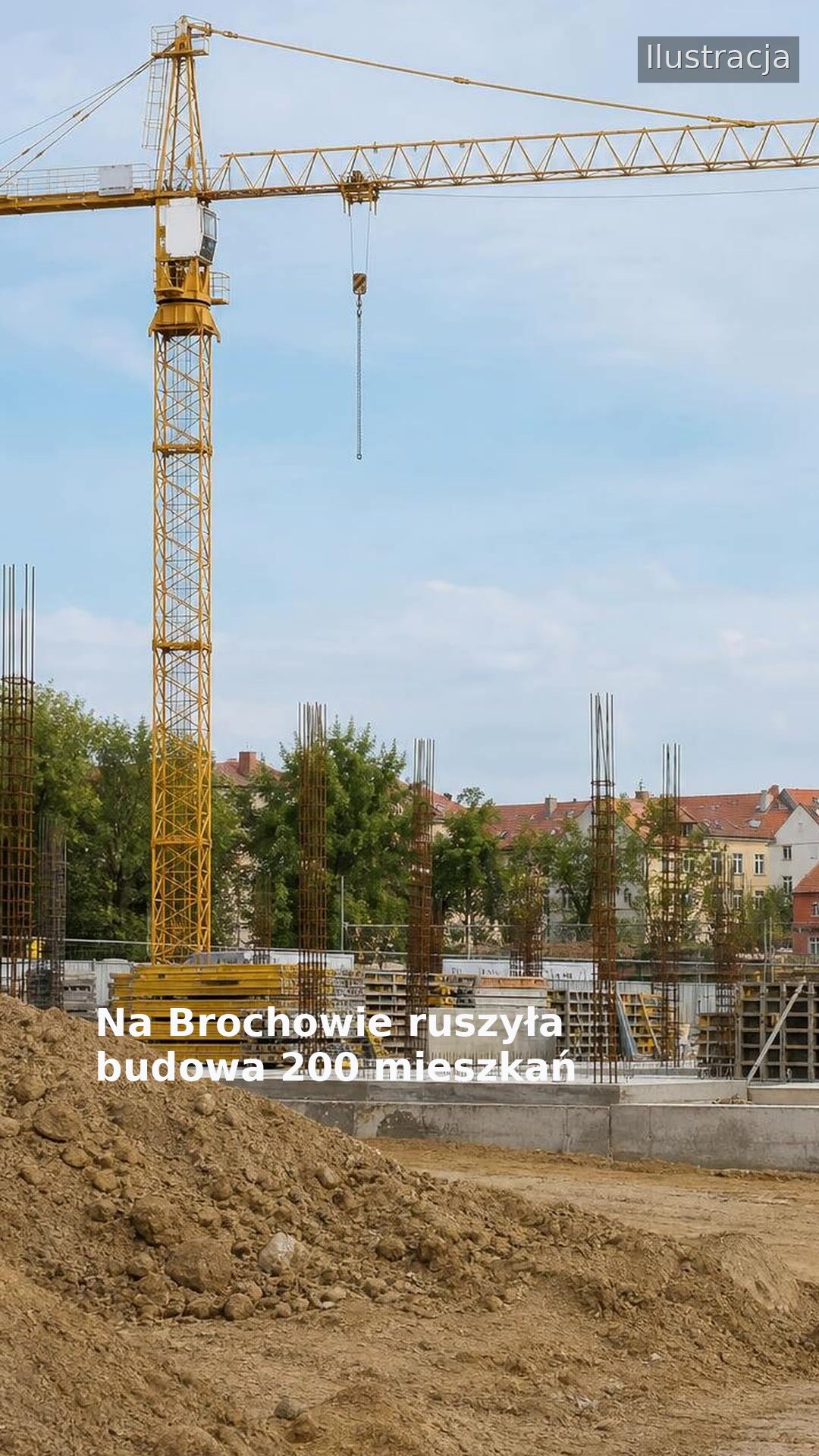 Na Brochowie ruszyła budowa 200 mieszkań