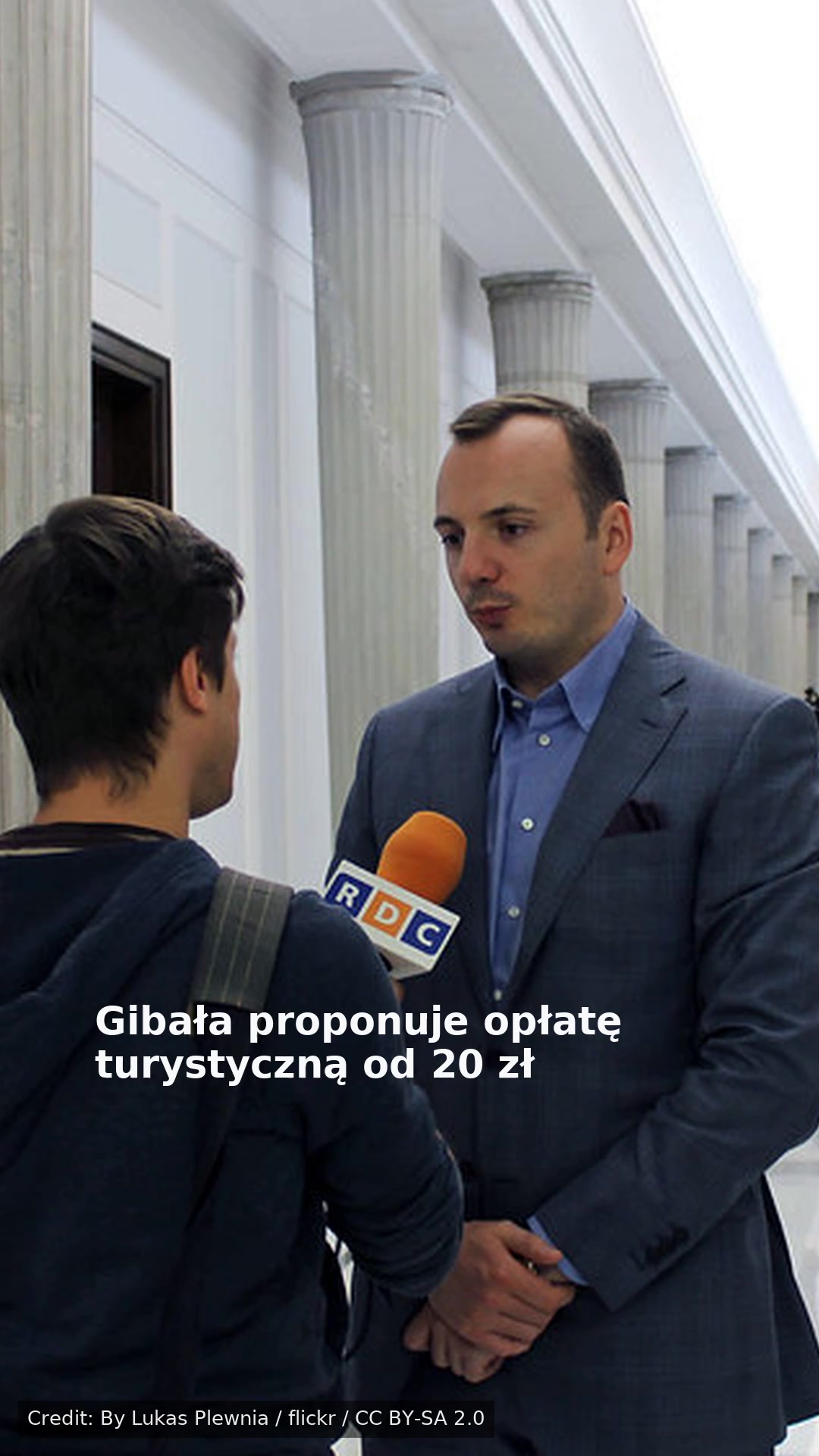 Gibała proponuje opłatę turystyczną od 20 zł