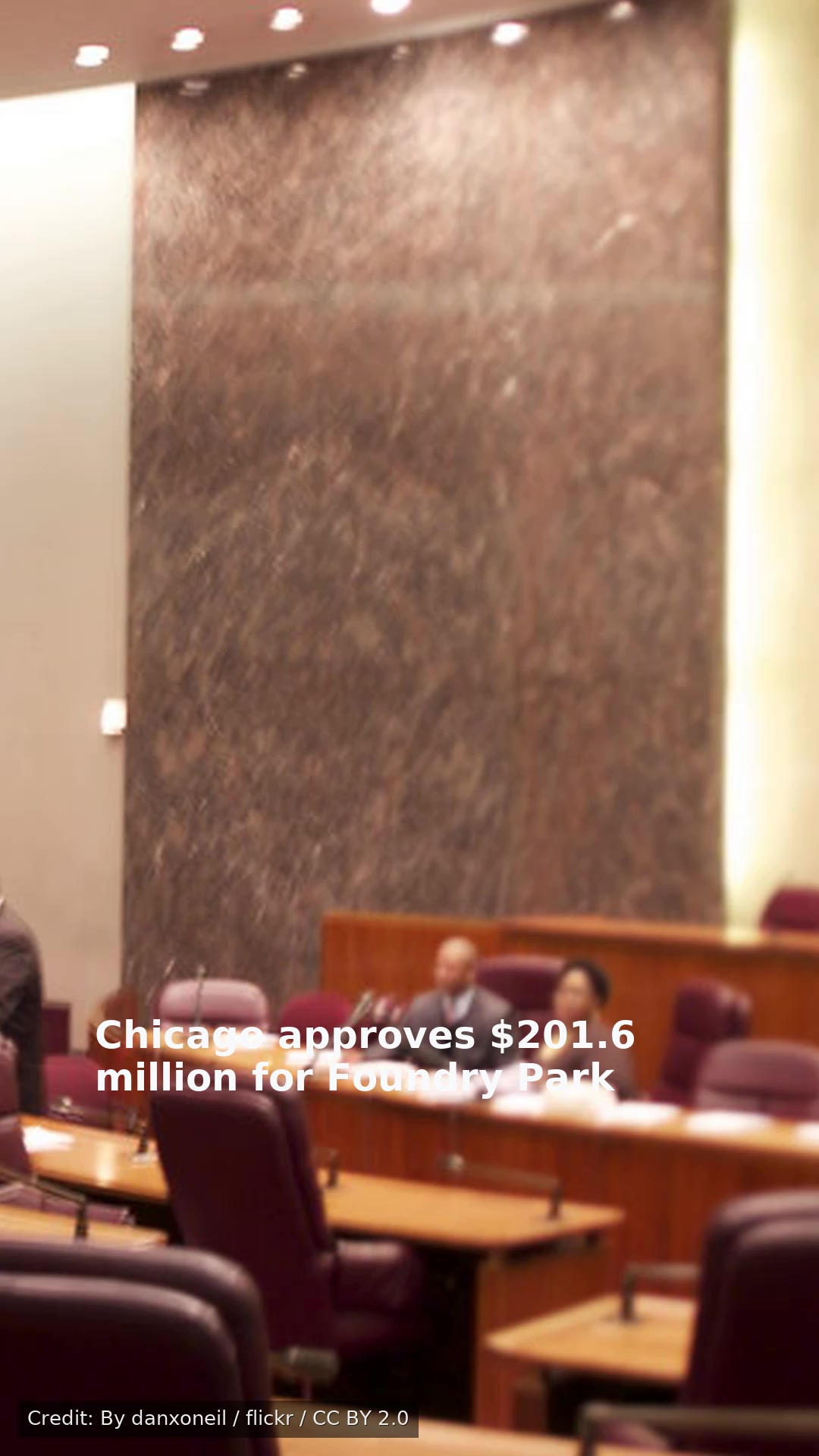 Chicago approves $201.6 million for Foundry Park