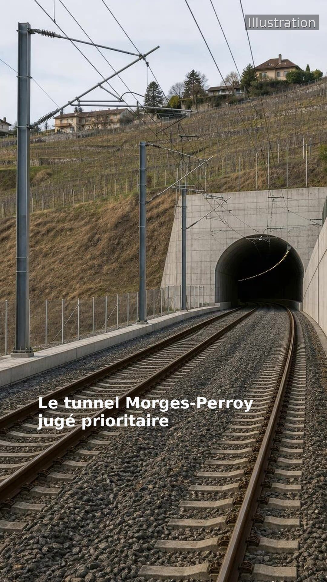 Le tunnel Morges-Perroy jugé prioritaire