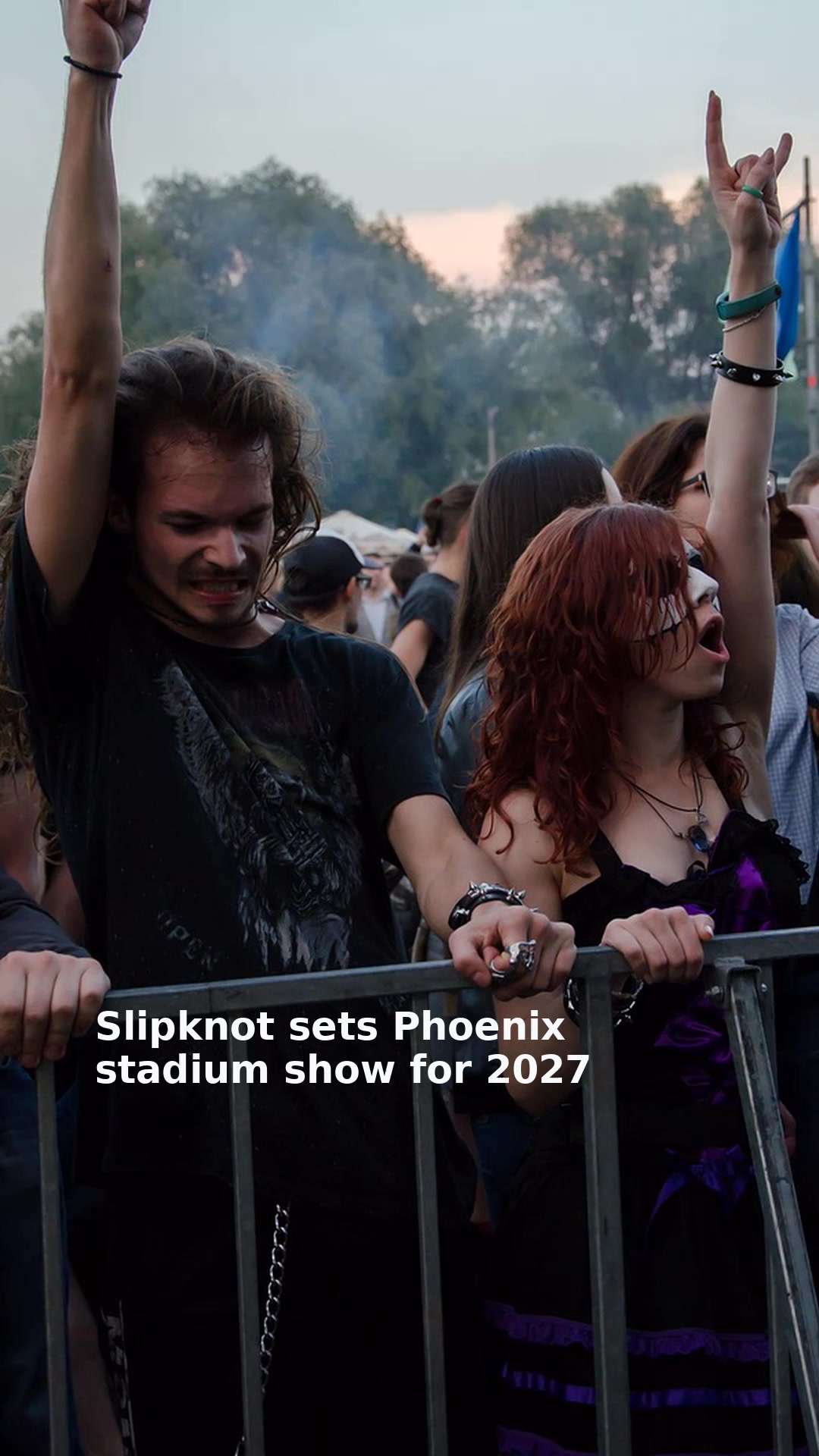 Slipknot sets Phoenix stadium show for 2027