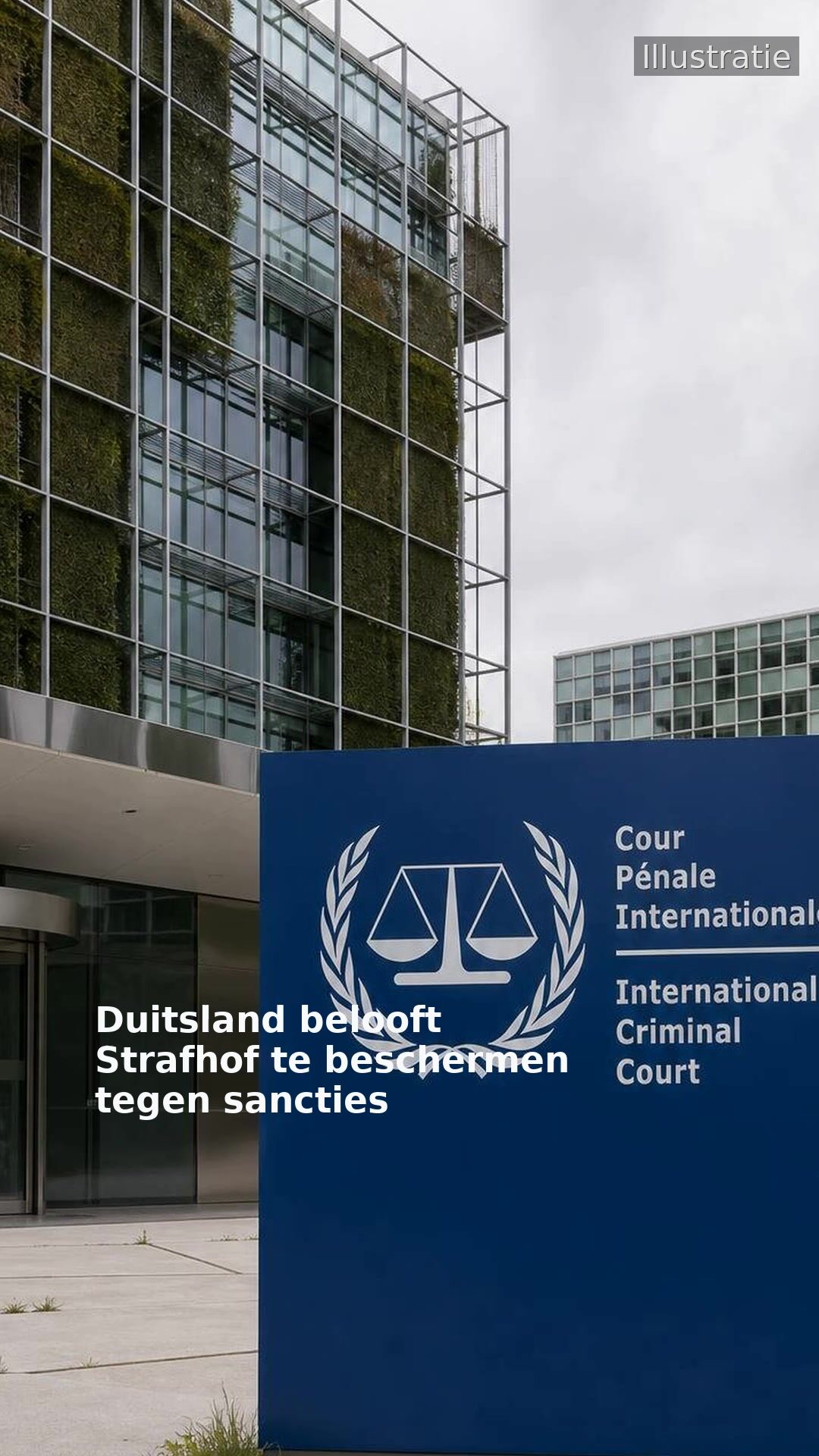 Duitsland belooft Strafhof te beschermen tegen sancties
