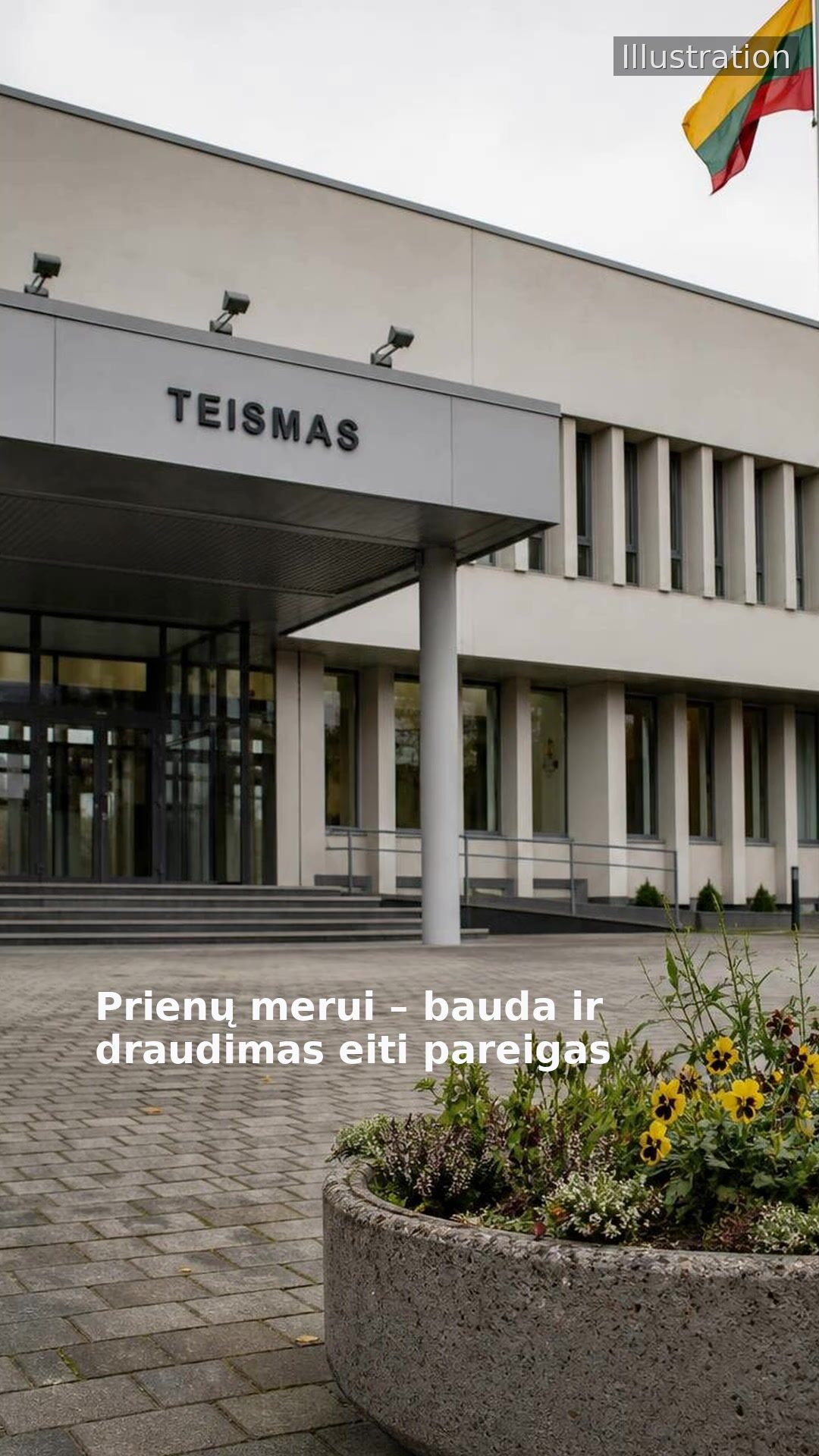 Prienų merui – bauda ir draudimas eiti pareigas