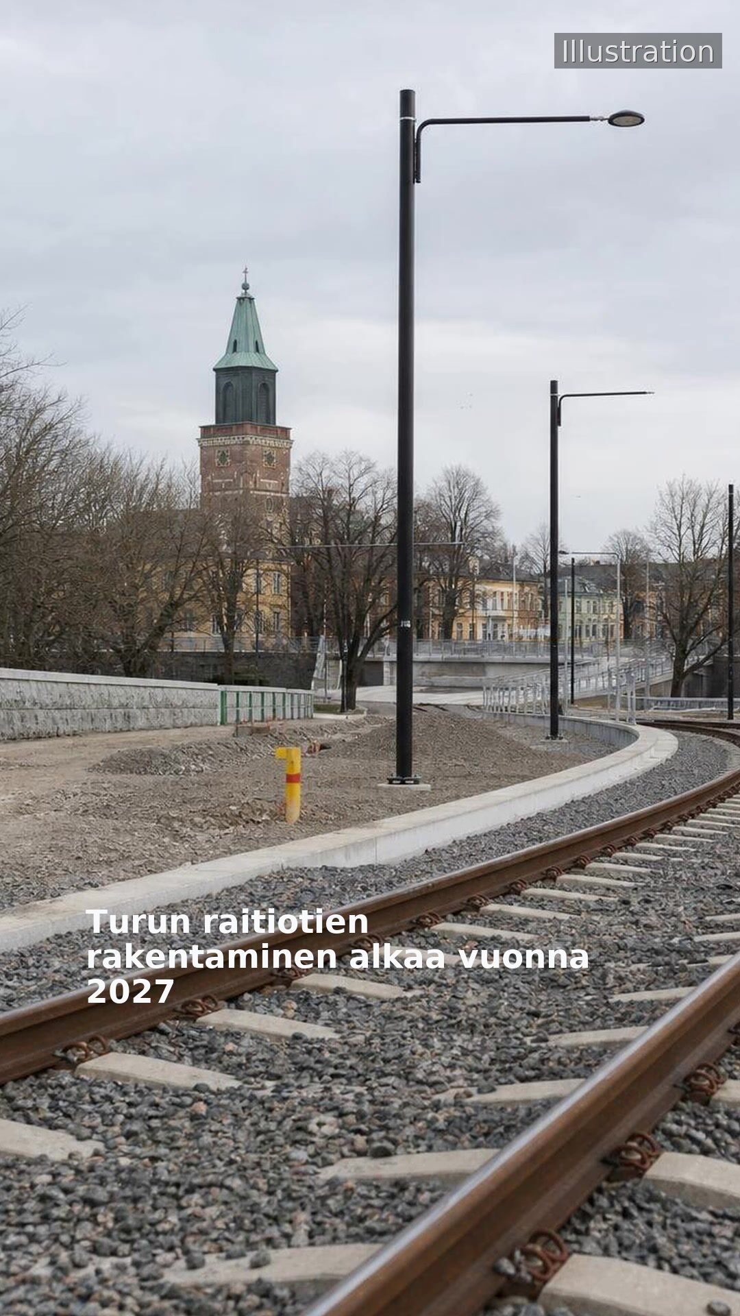 Turun raitiotien rakentaminen alkaa vuonna 2027