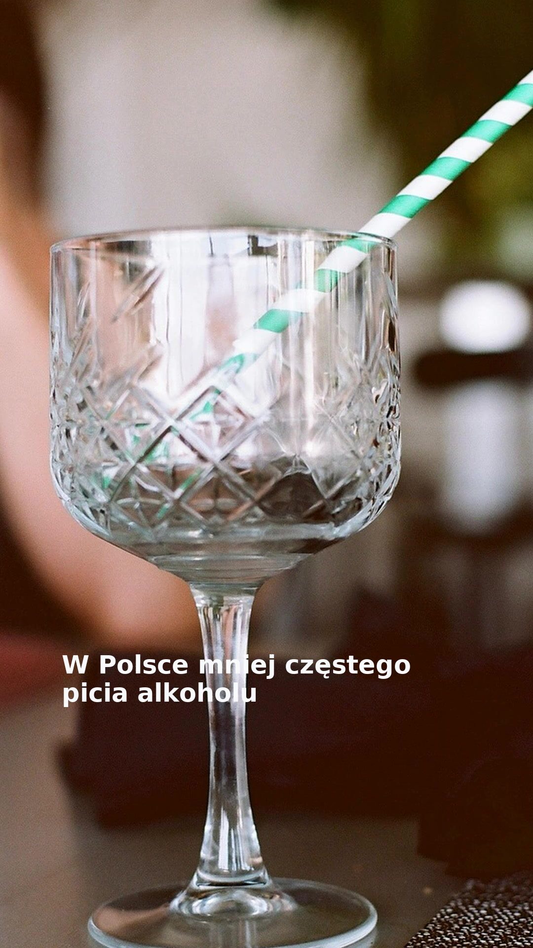 W Polsce mniej częstego picia alkoholu