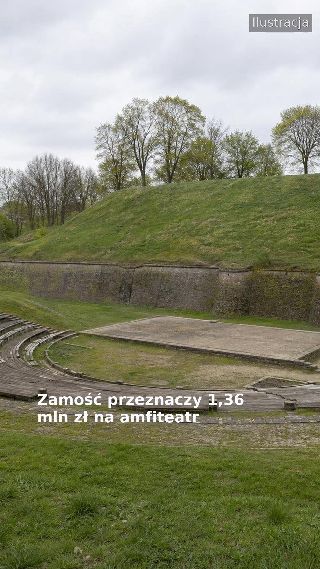 Zamość przeznaczy 1,36 mln zł na amfiteatr