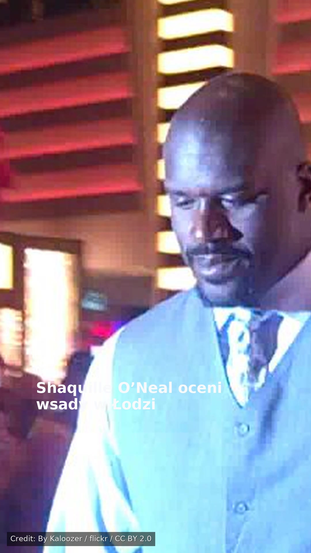 Shaquille O’Neal oceni wsady w Łodzi