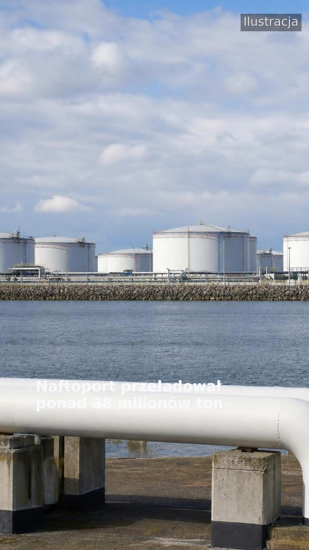 Naftoport przeładował ponad 38 milionów ton