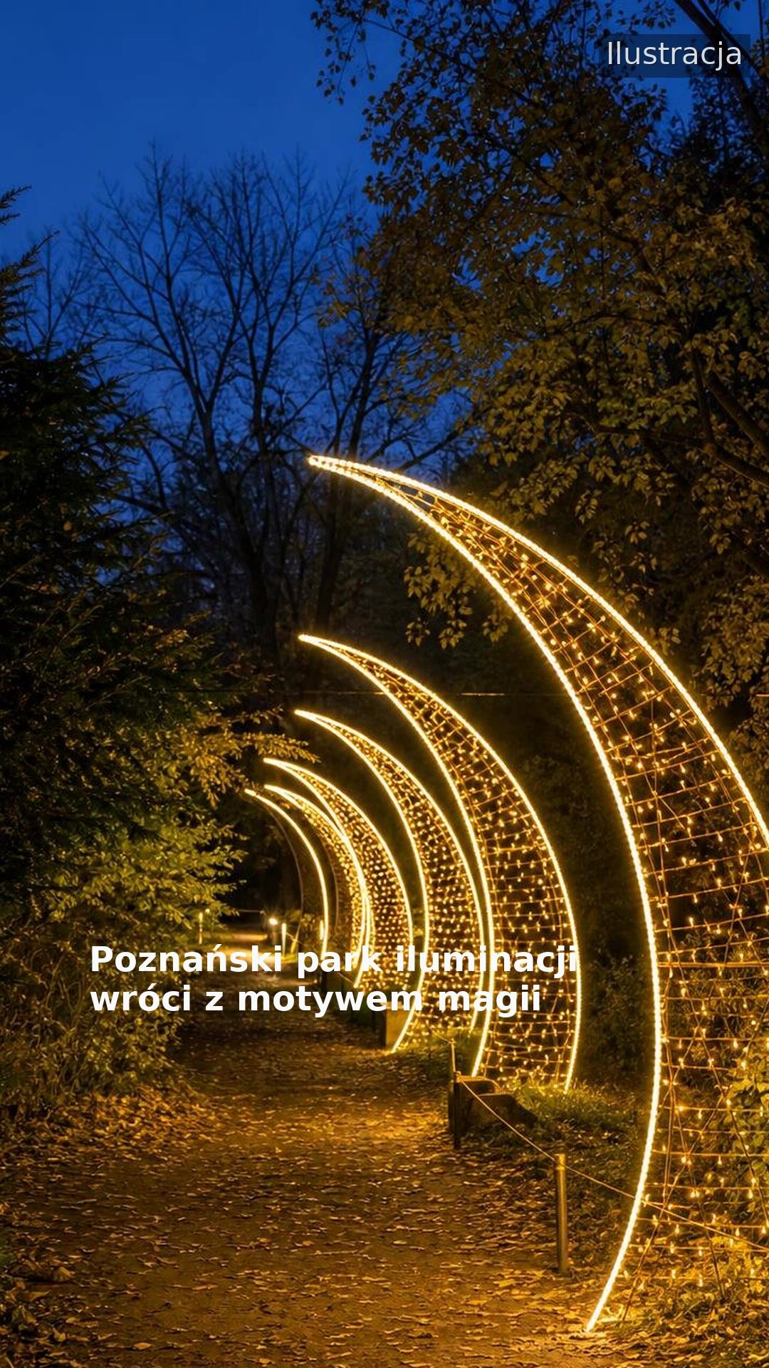 Poznański park iluminacji wróci z motywem magii