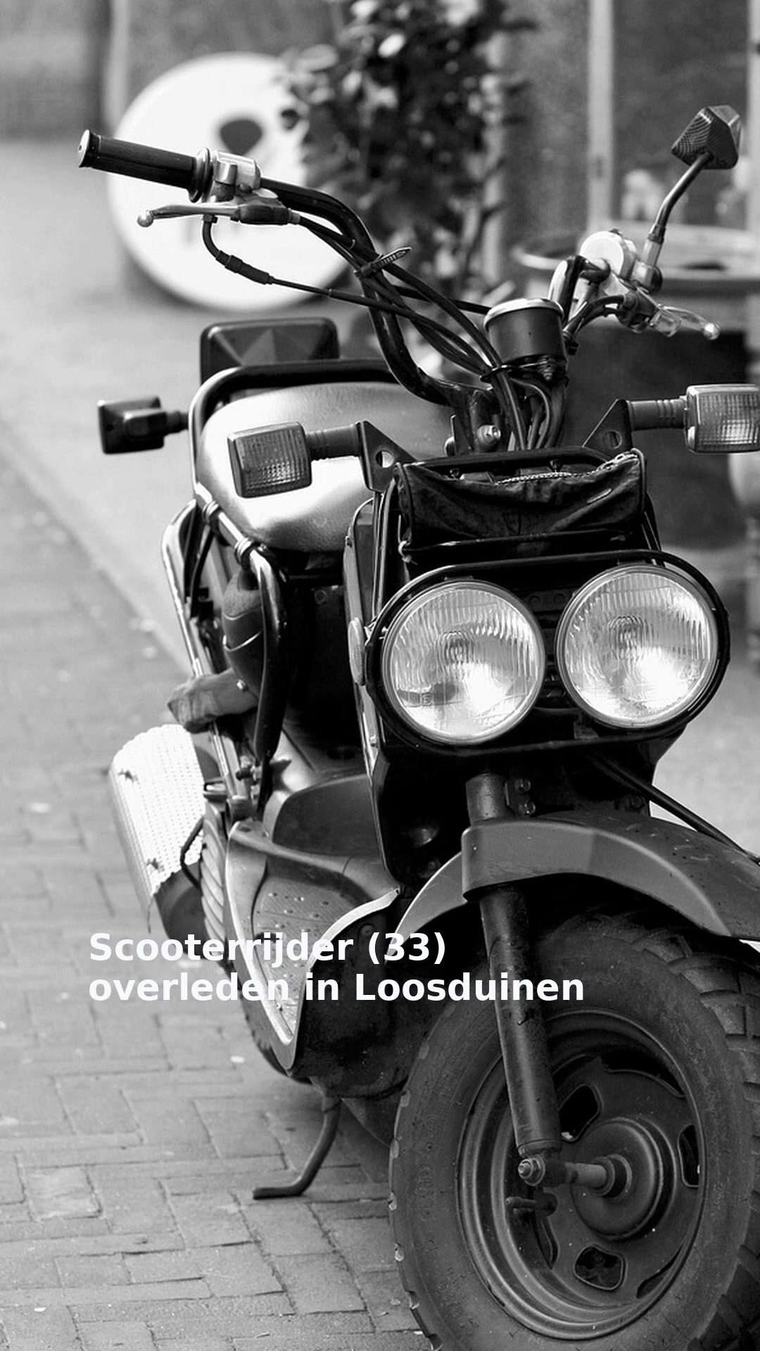 Scooterrijder (33) overleden in Loosduinen