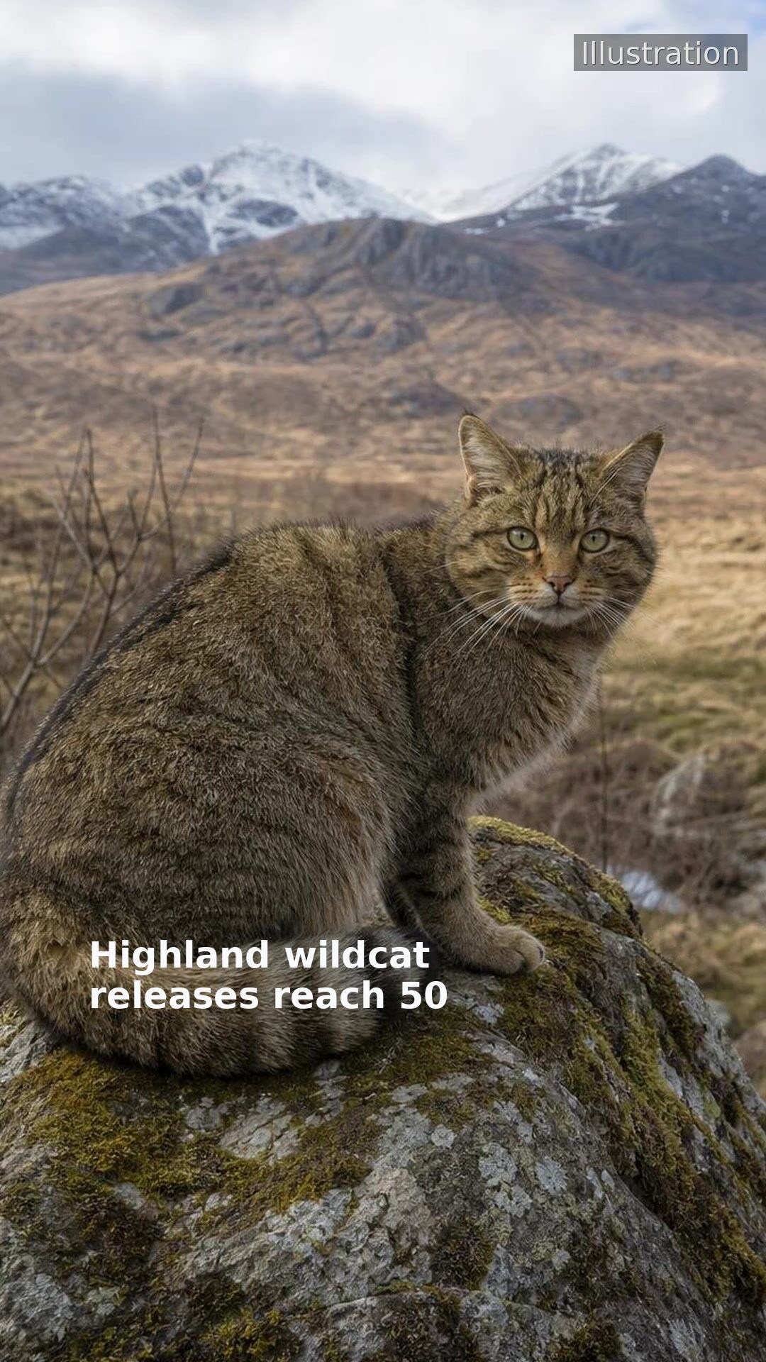 Highland wildcat releases reach 50