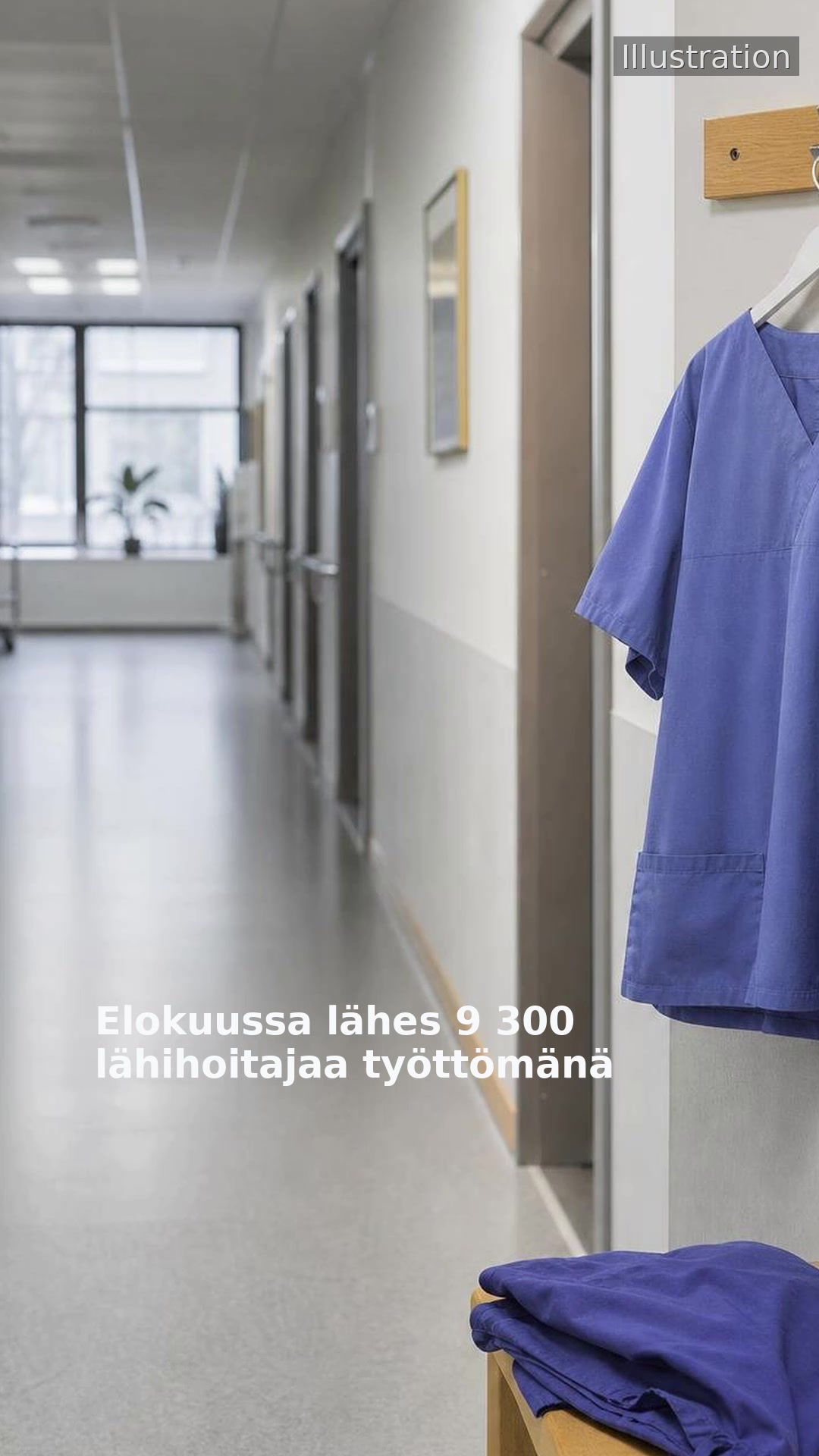 Elokuussa lähes 9 300 lähihoitajaa työttömänä