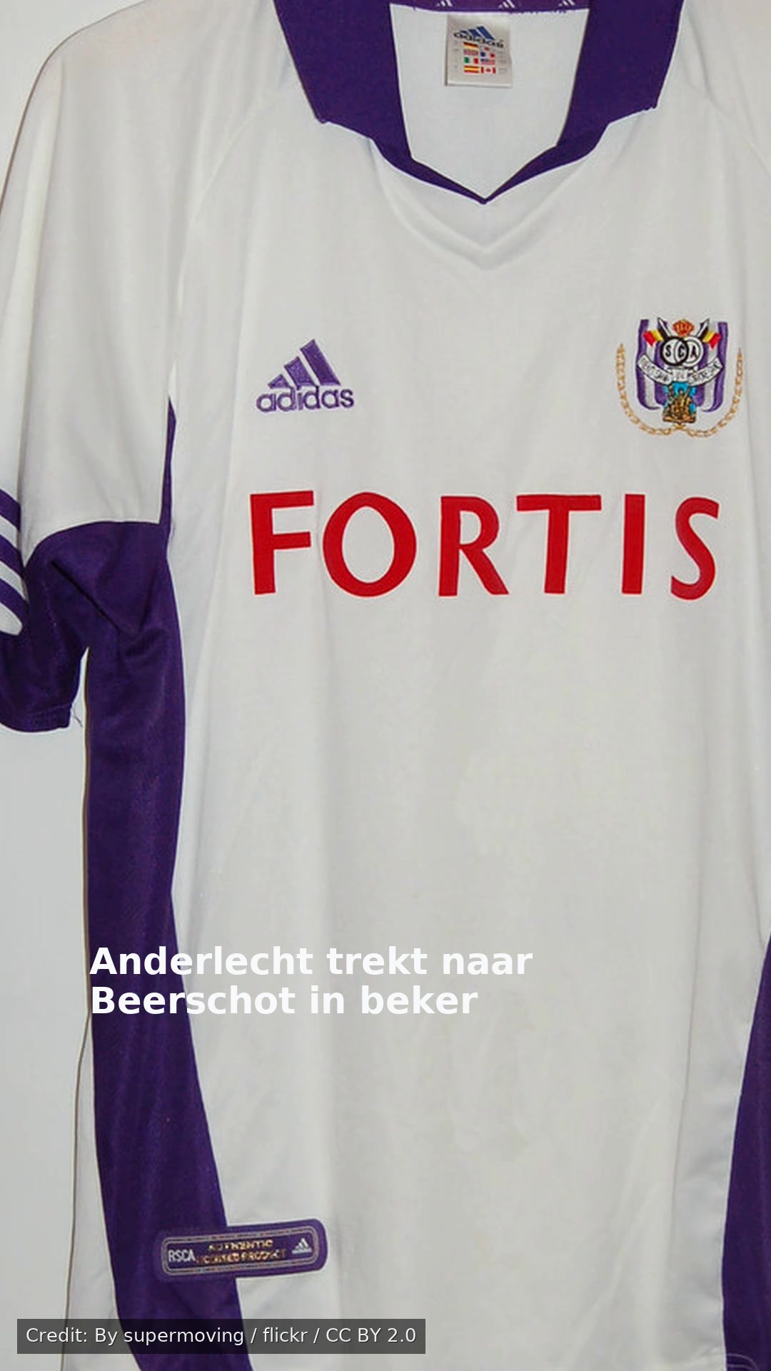 Anderlecht trekt naar Beerschot in beker