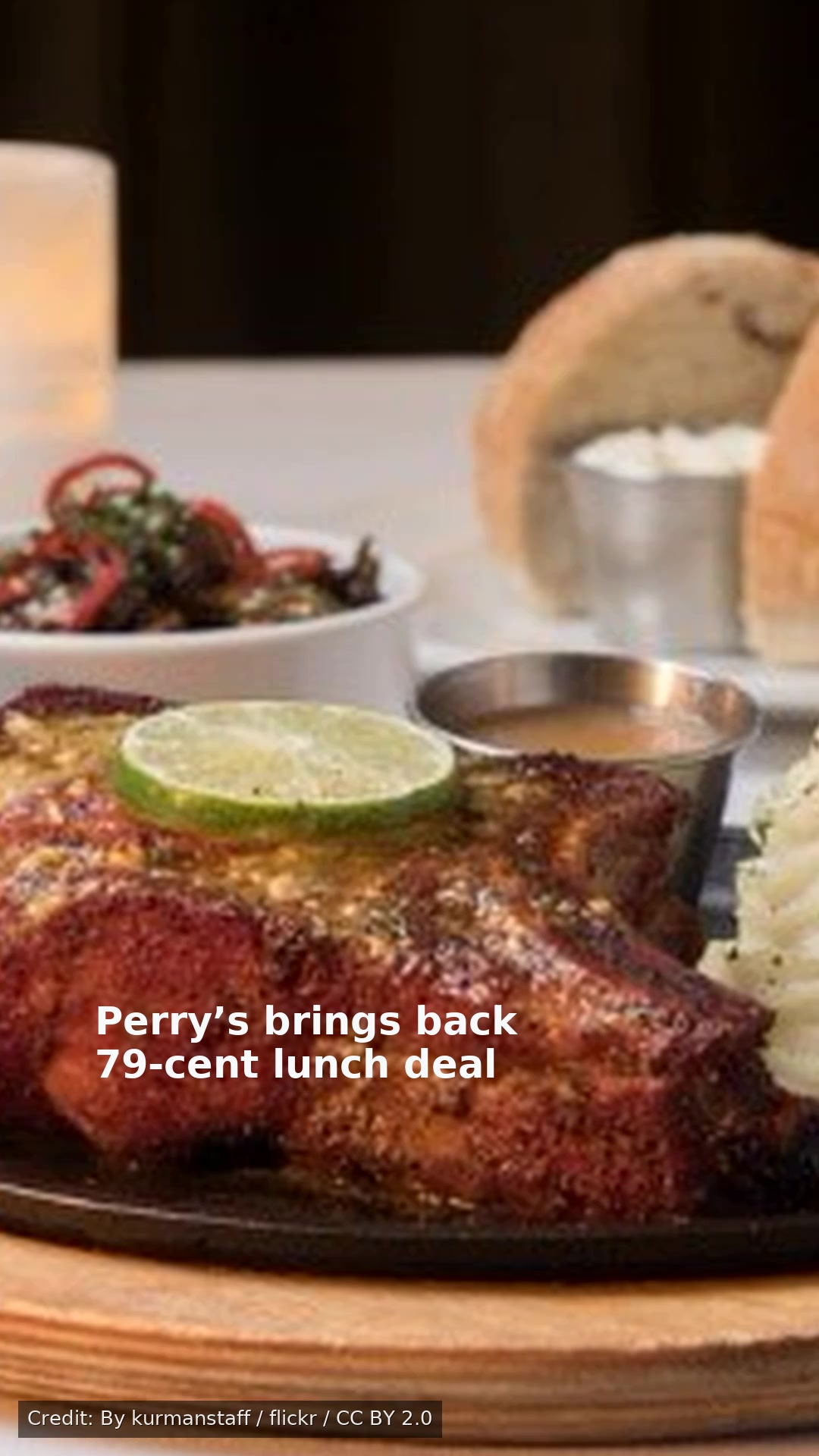 Perry’s brings back 79-cent lunch deal
