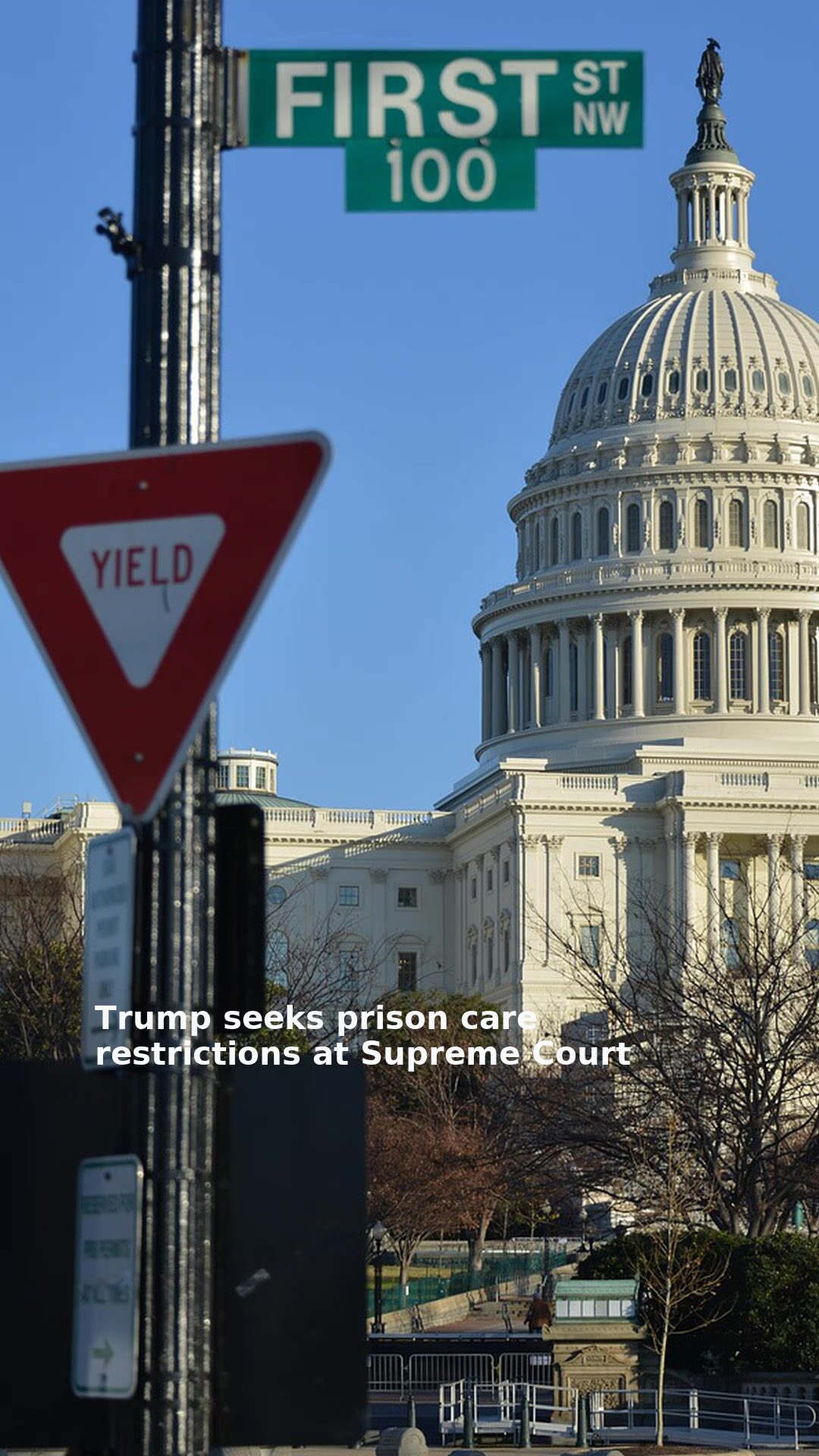 Trump seeks prison care restrictions at Supreme Court