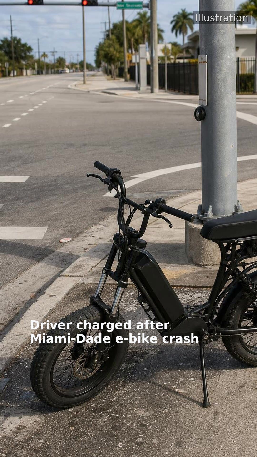 Driver charged after Miami-Dade e-bike crash