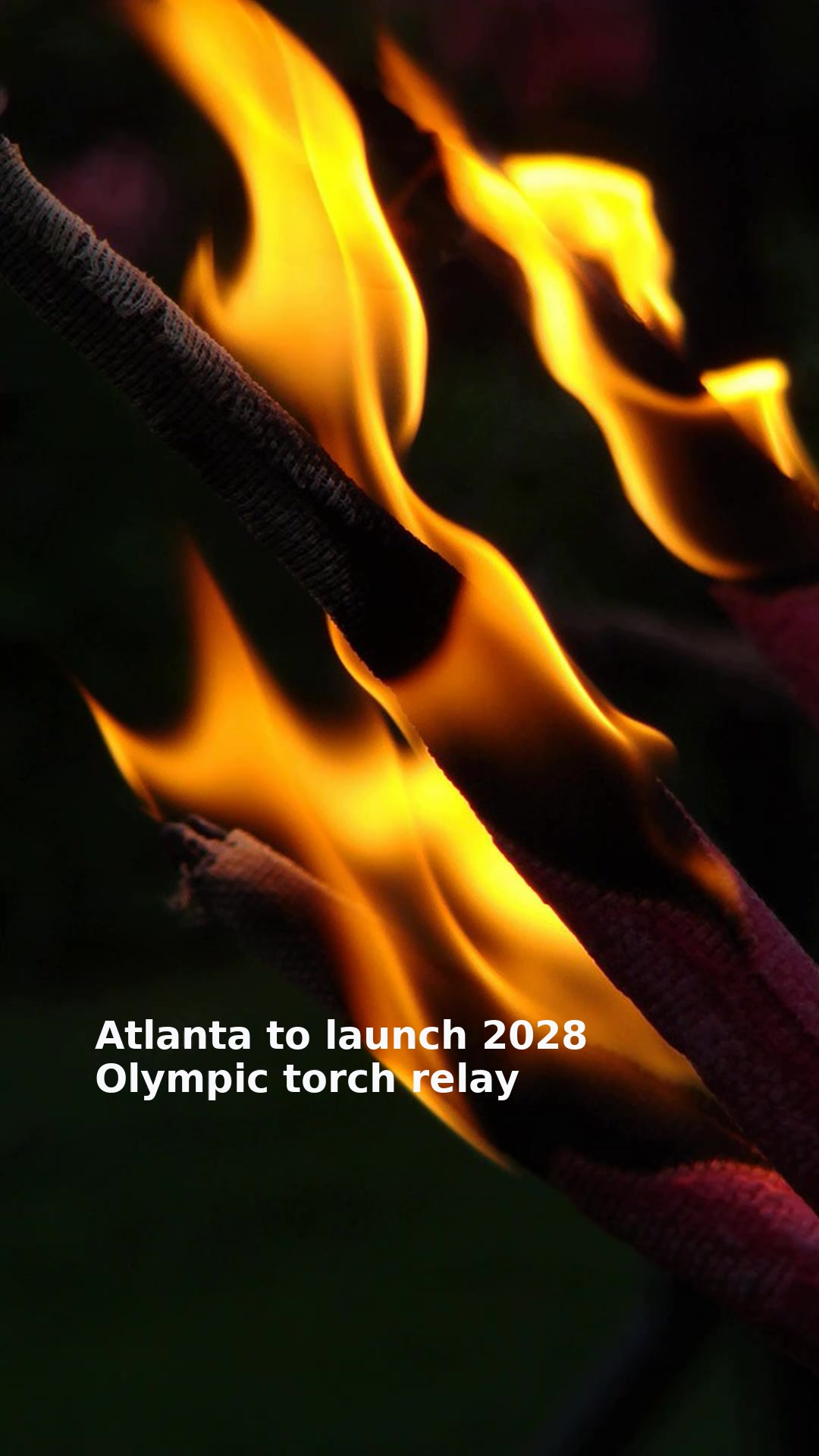 Atlanta to launch 2028 Olympic torch relay