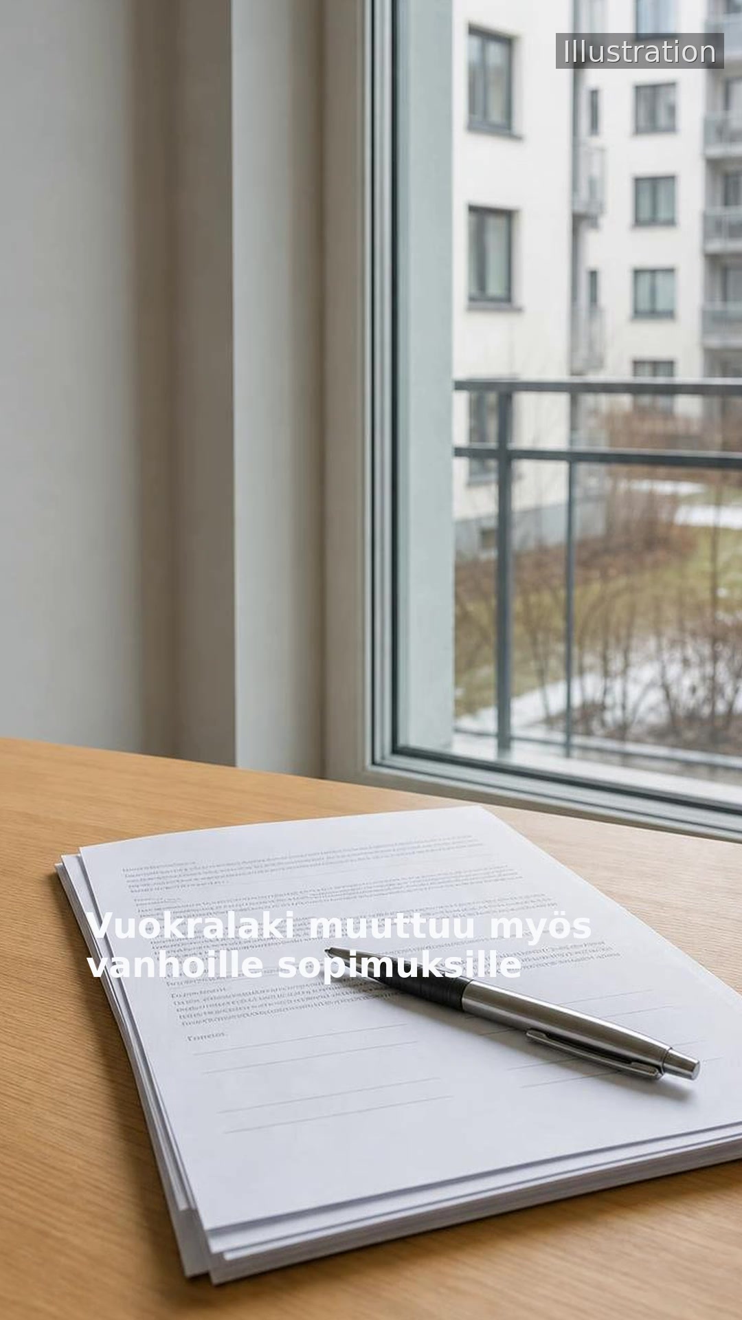 Vuokralaki muuttuu myös vanhoille sopimuksille