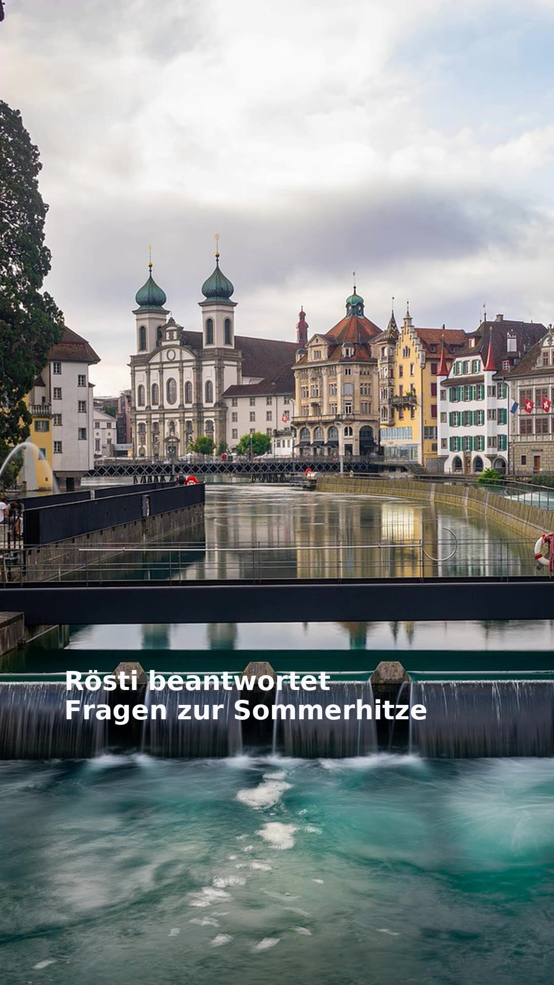 Rösti beantwortet Fragen zur Sommerhitze