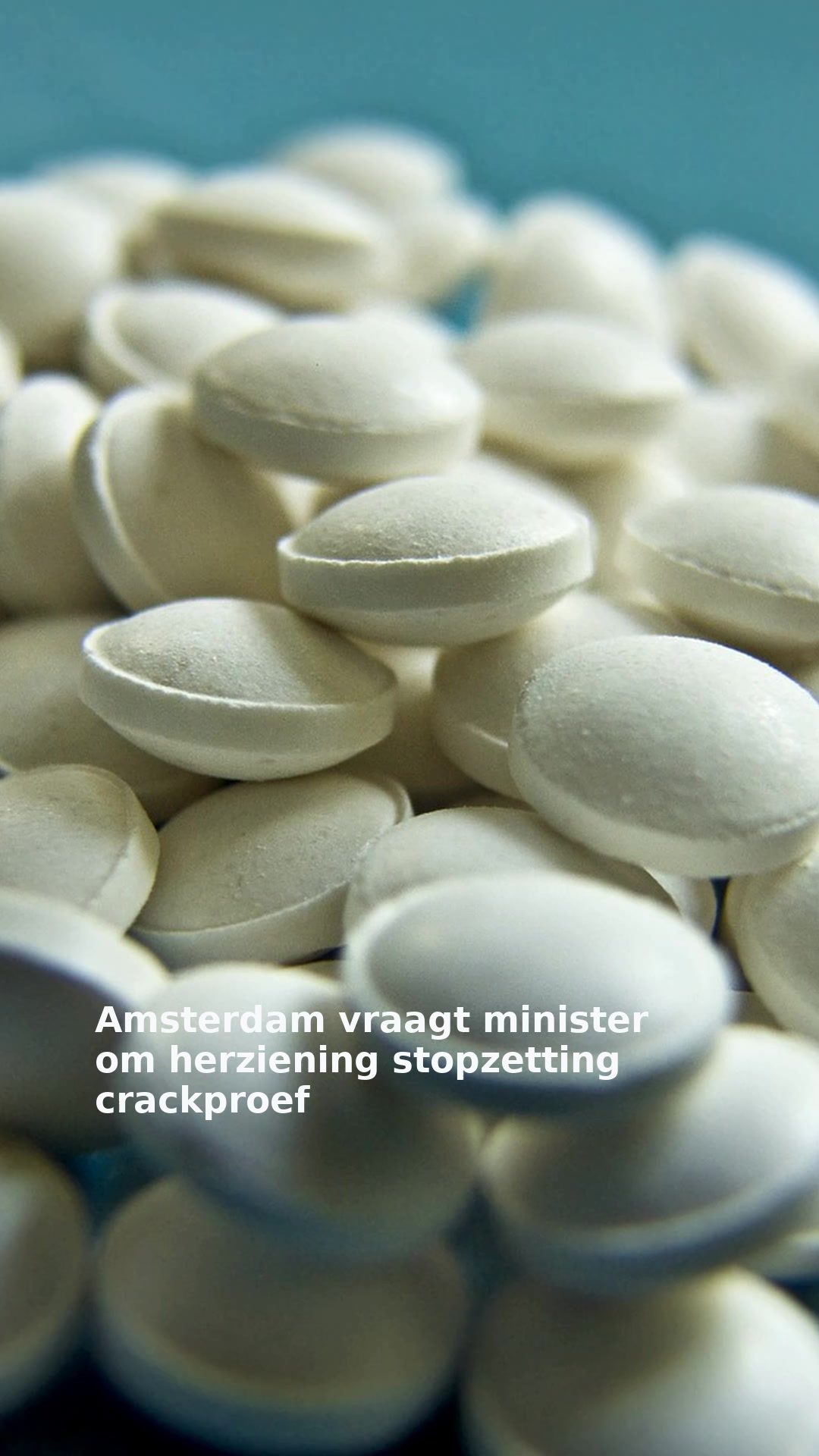 Amsterdam vraagt minister om herziening stopzetting crackproef