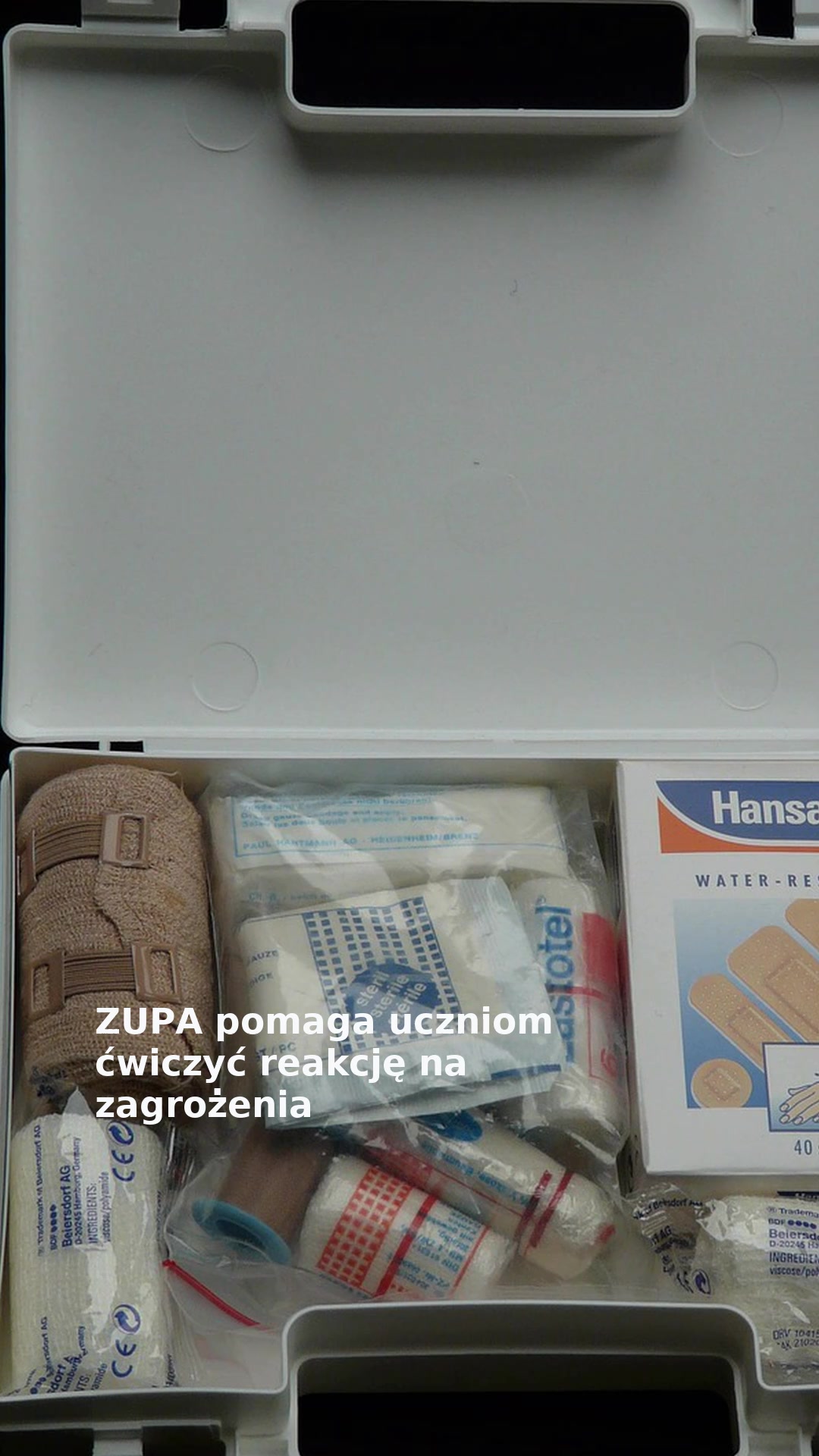 ZUPA pomaga uczniom ćwiczyć reakcję na zagrożenia