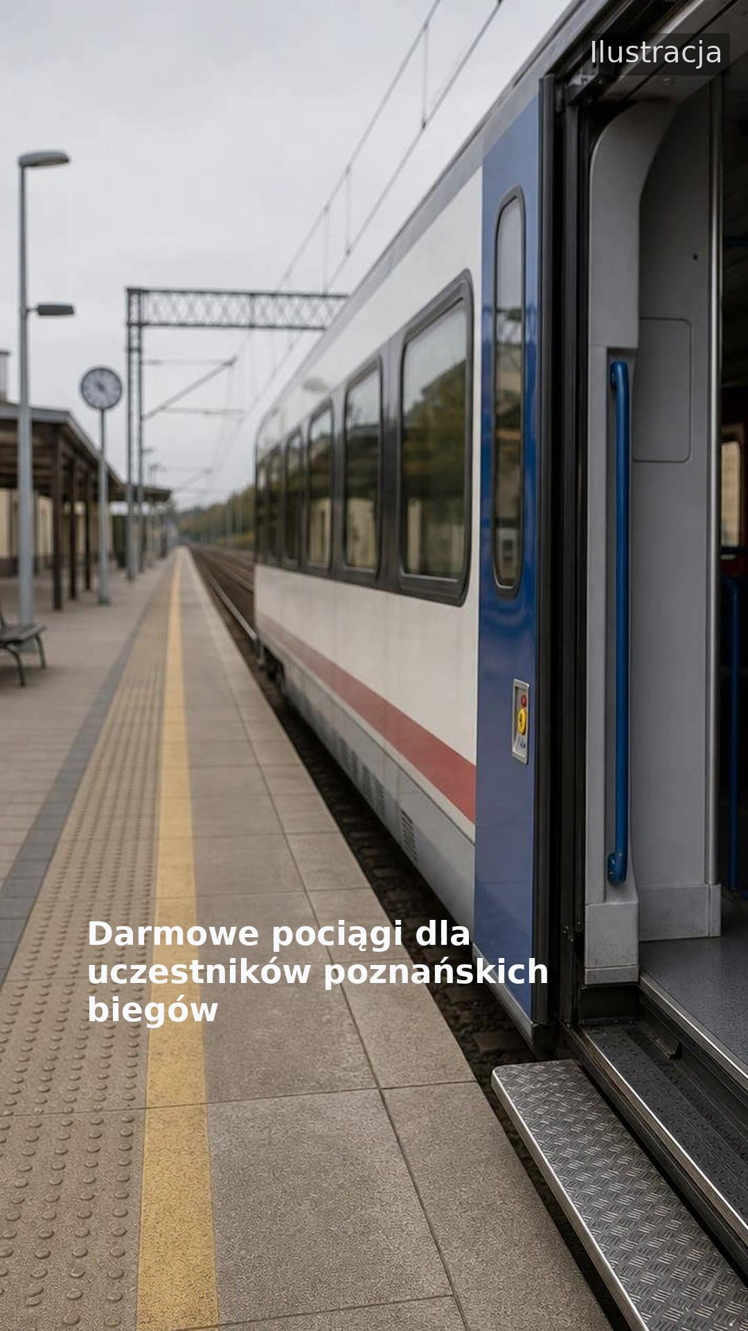 Darmowe pociągi dla uczestników poznańskich biegów