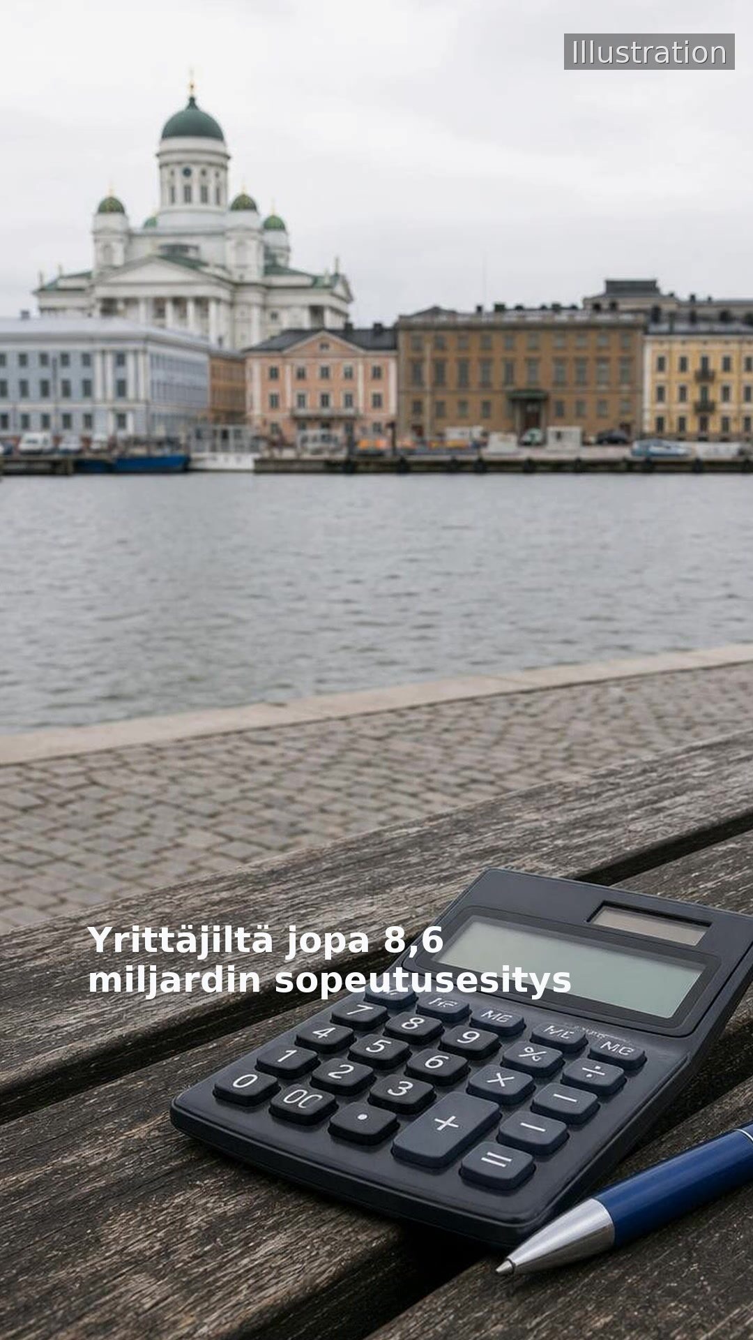 Yrittäjiltä jopa 8,6 miljardin sopeutusesitys