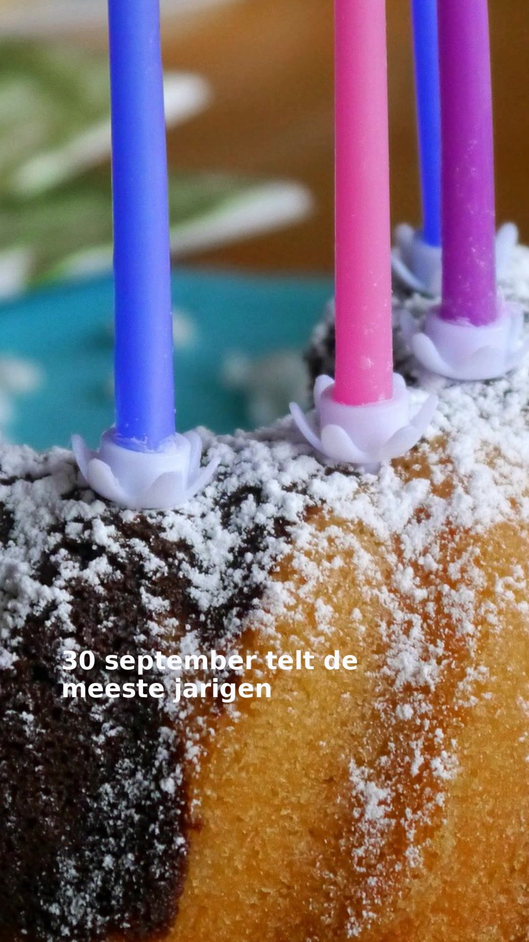 30 september telt de meeste jarigen