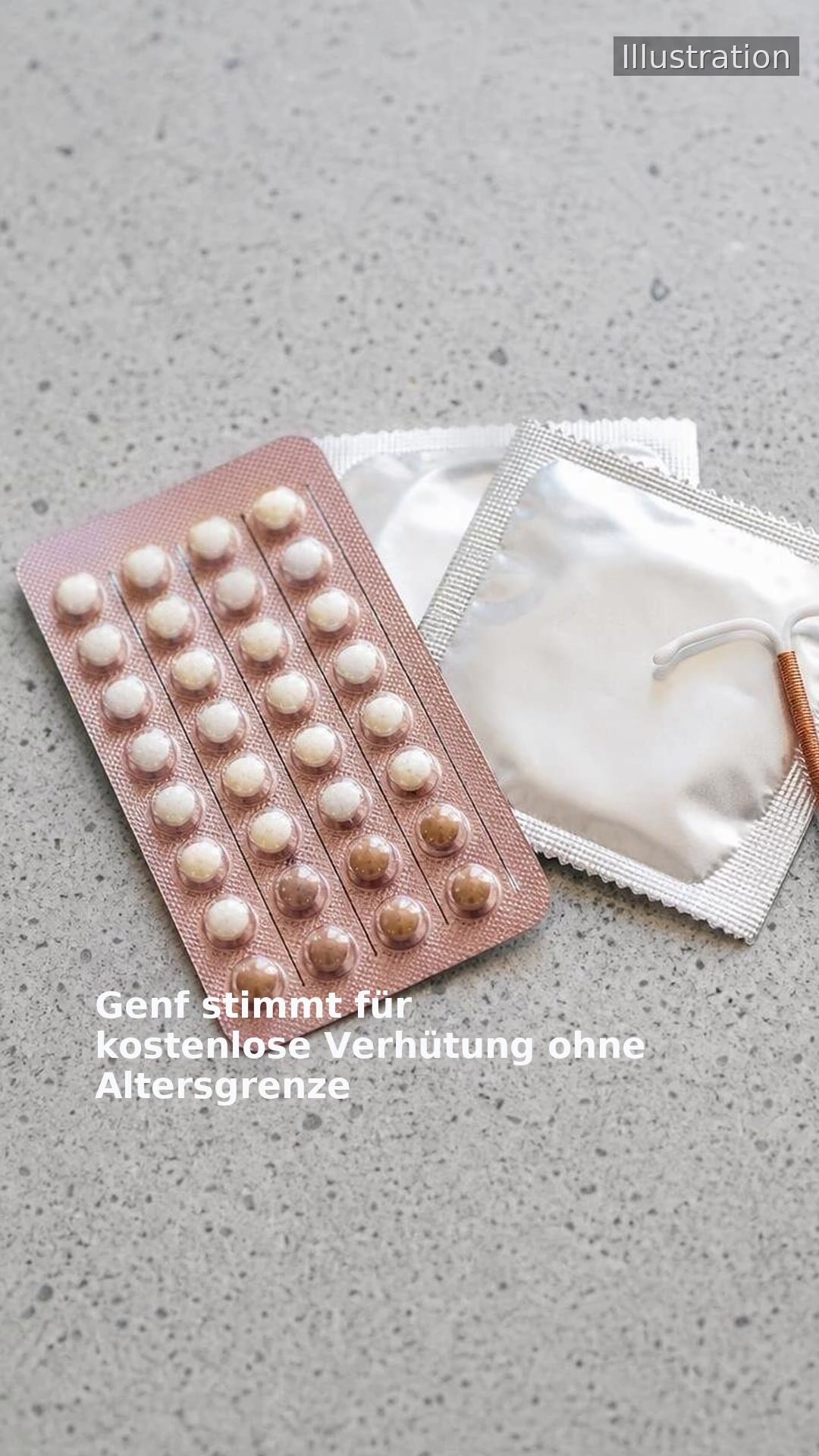 Genf stimmt für kostenlose Verhütung ohne Altersgrenze