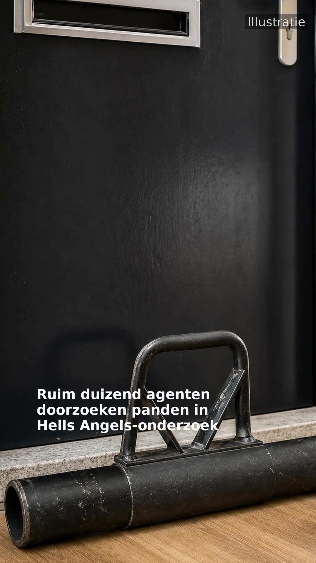 Ruim duizend agenten doorzoeken panden in Hells Angels-onderzoek