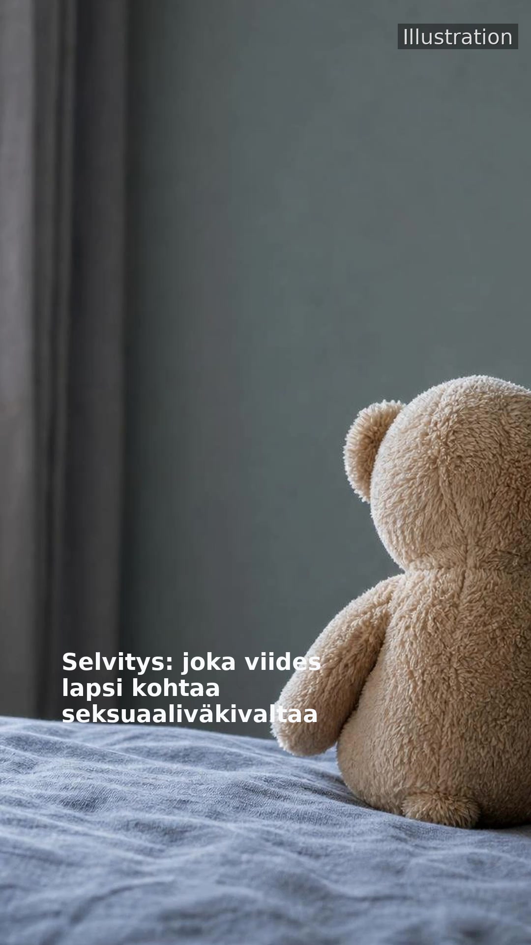 Selvitys: joka viides lapsi kohtaa seksuaaliväkivaltaa