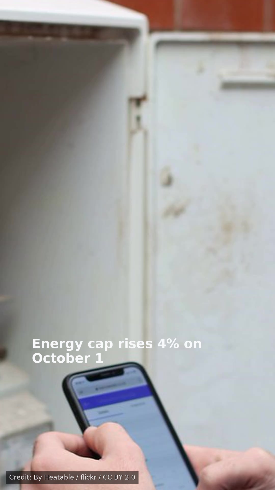 Energy cap rises 4% on October 1