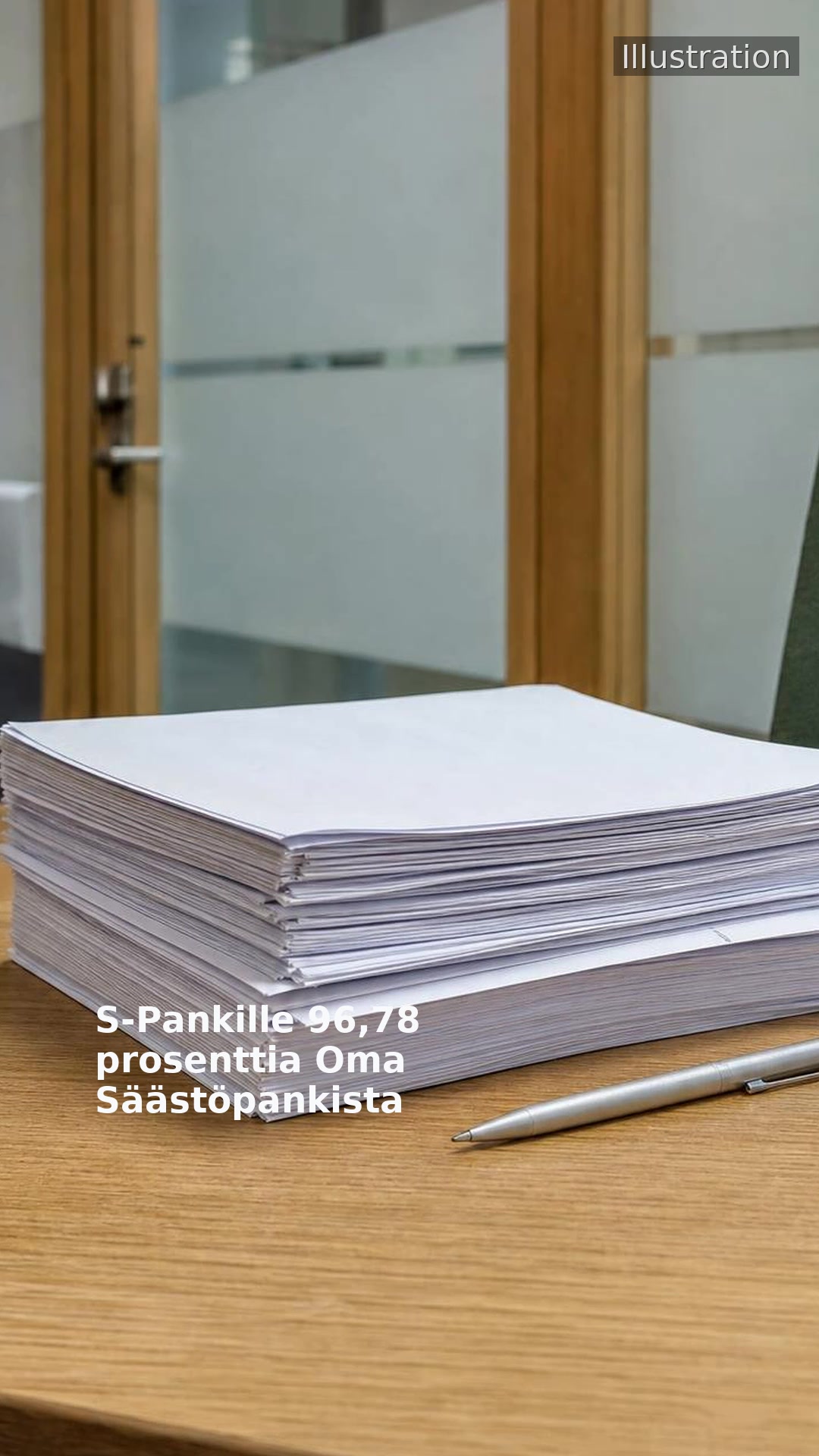 S-Pankille 96,78 prosenttia Oma Säästöpankista