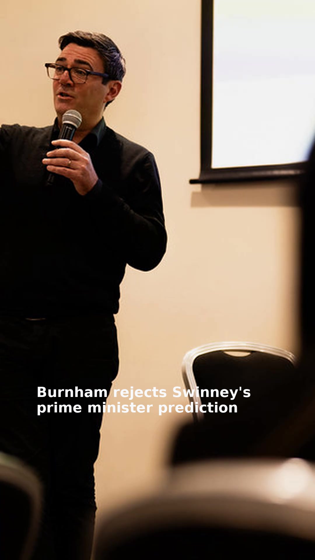 Burnham rejects Swinney's prime minister prediction