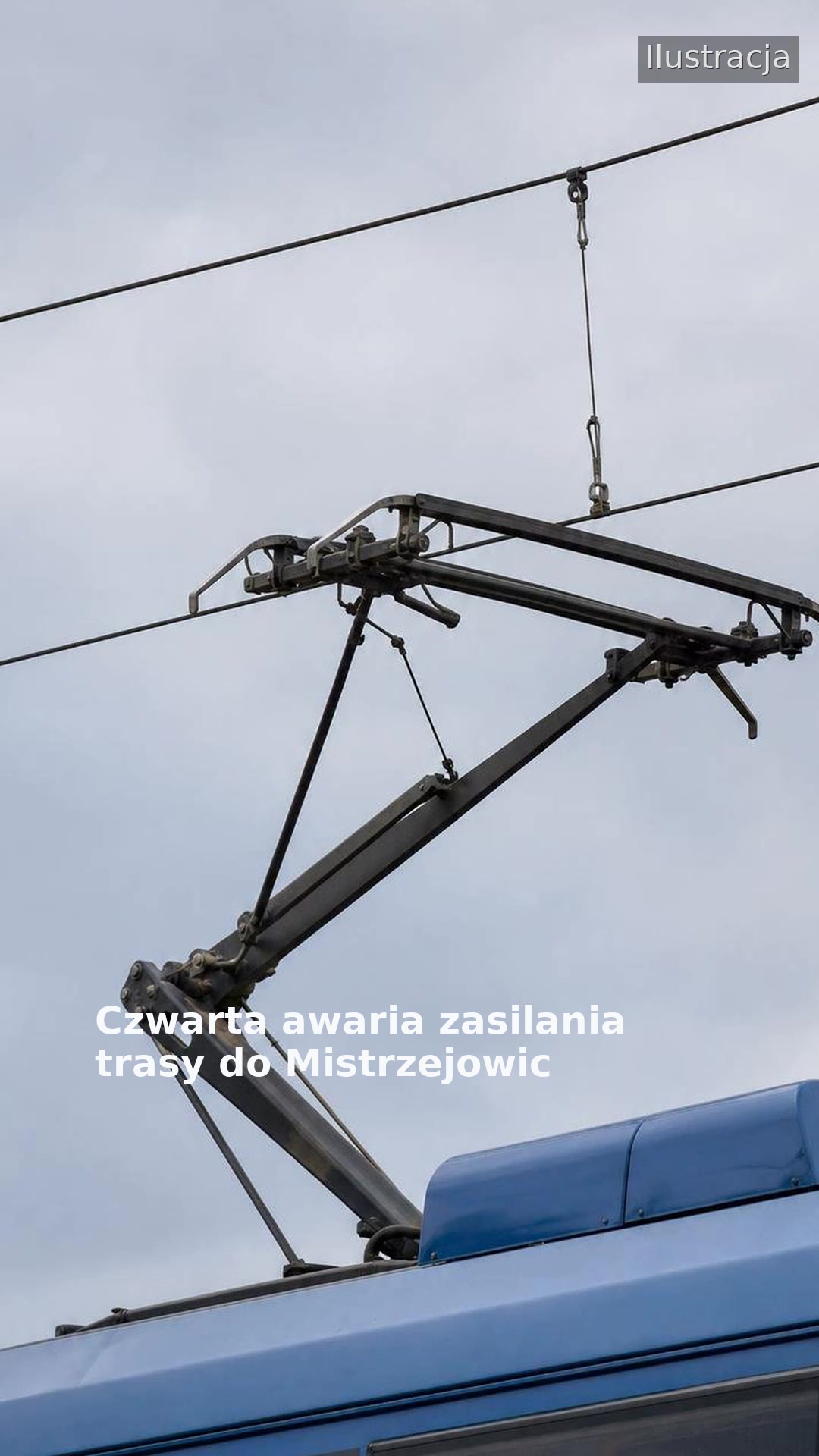 Czwarta awaria zasilania trasy do Mistrzejowic