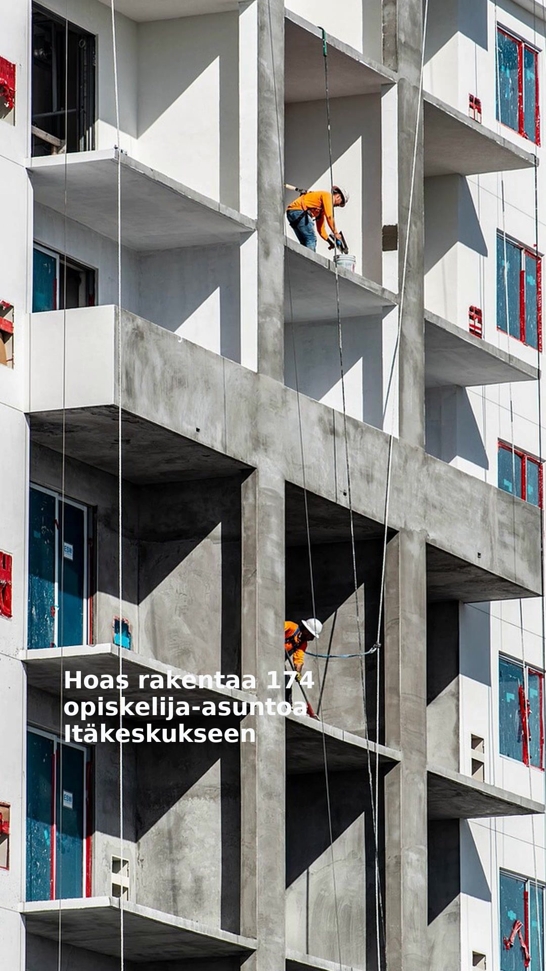 Hoas rakentaa 174 opiskelija-asuntoa Itäkeskukseen