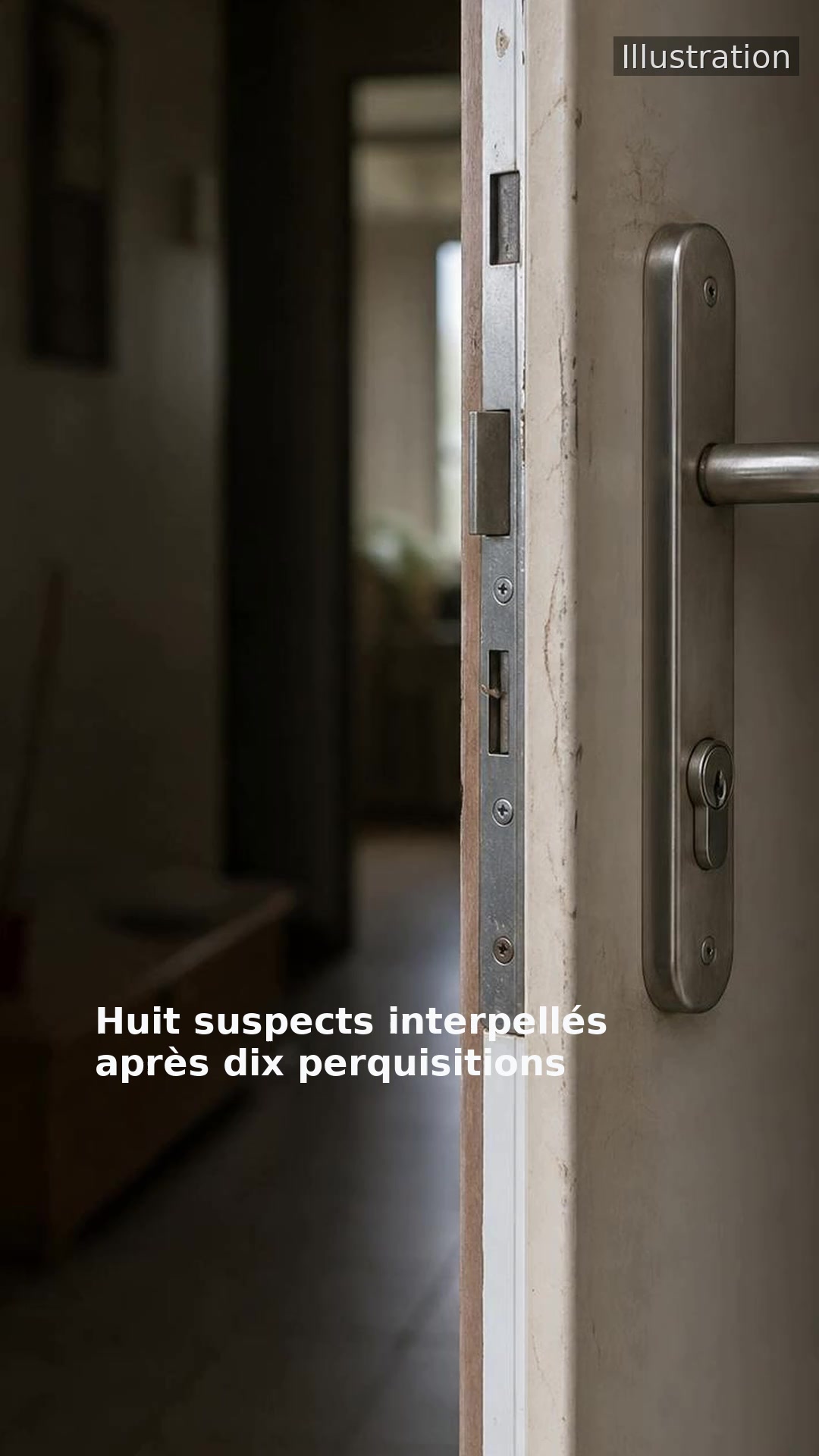 Huit suspects interpellés après dix perquisitions