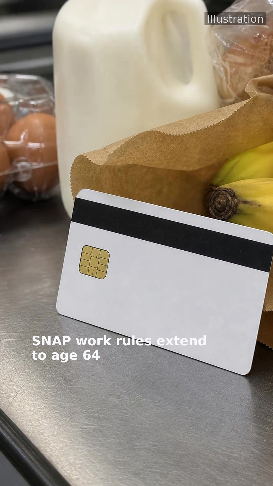 SNAP work rules extend to age 64
