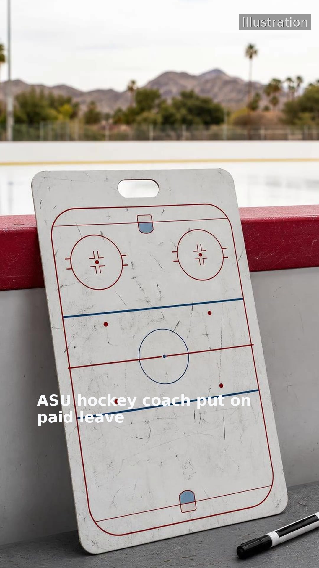 ASU hockey coach put on paid leave